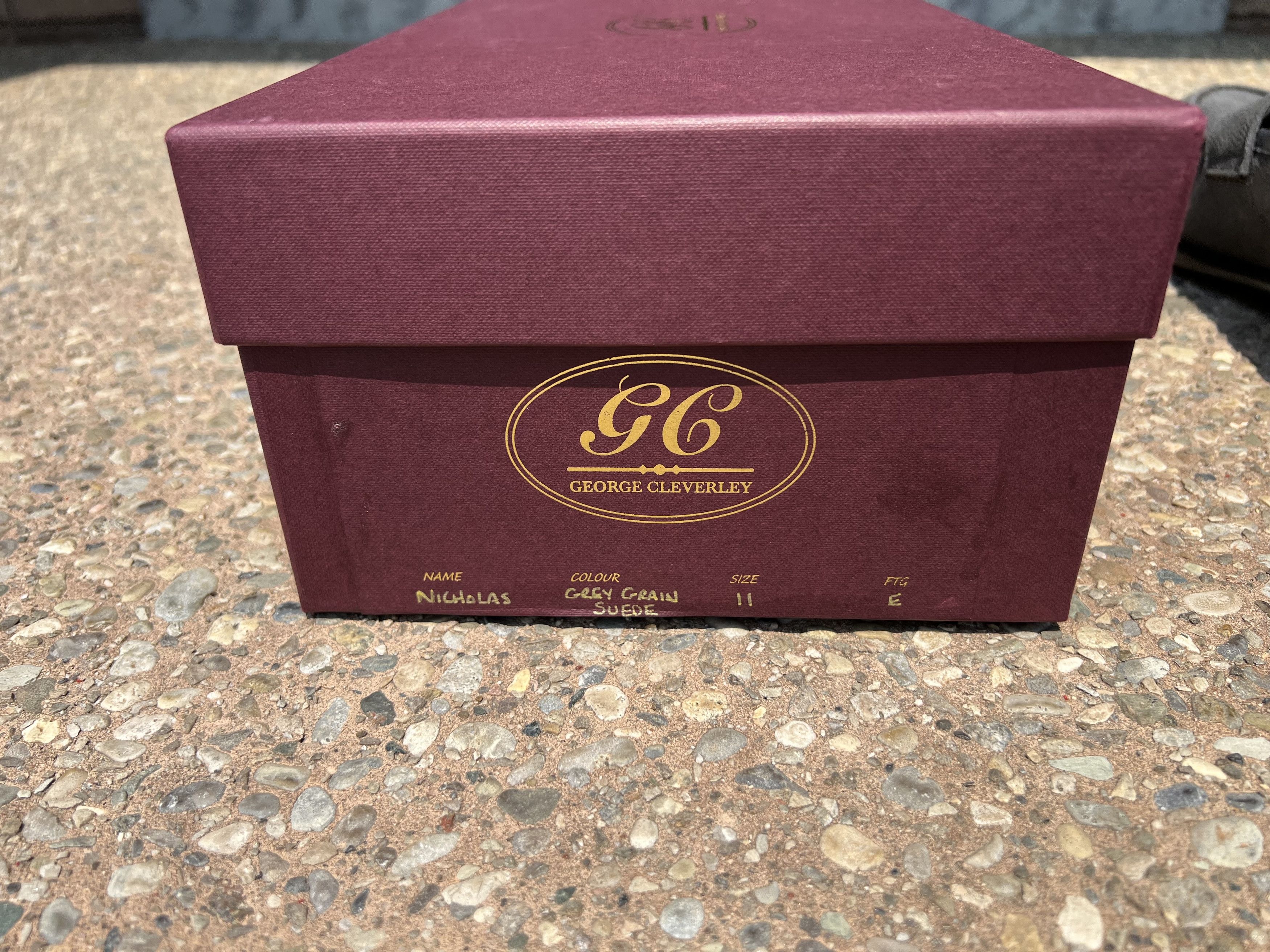 George Cleverley George Cleverley Nicholas Pebble-Grain Nubuck Loafers Size US 12 / EU 45 - 9 Thumbnail