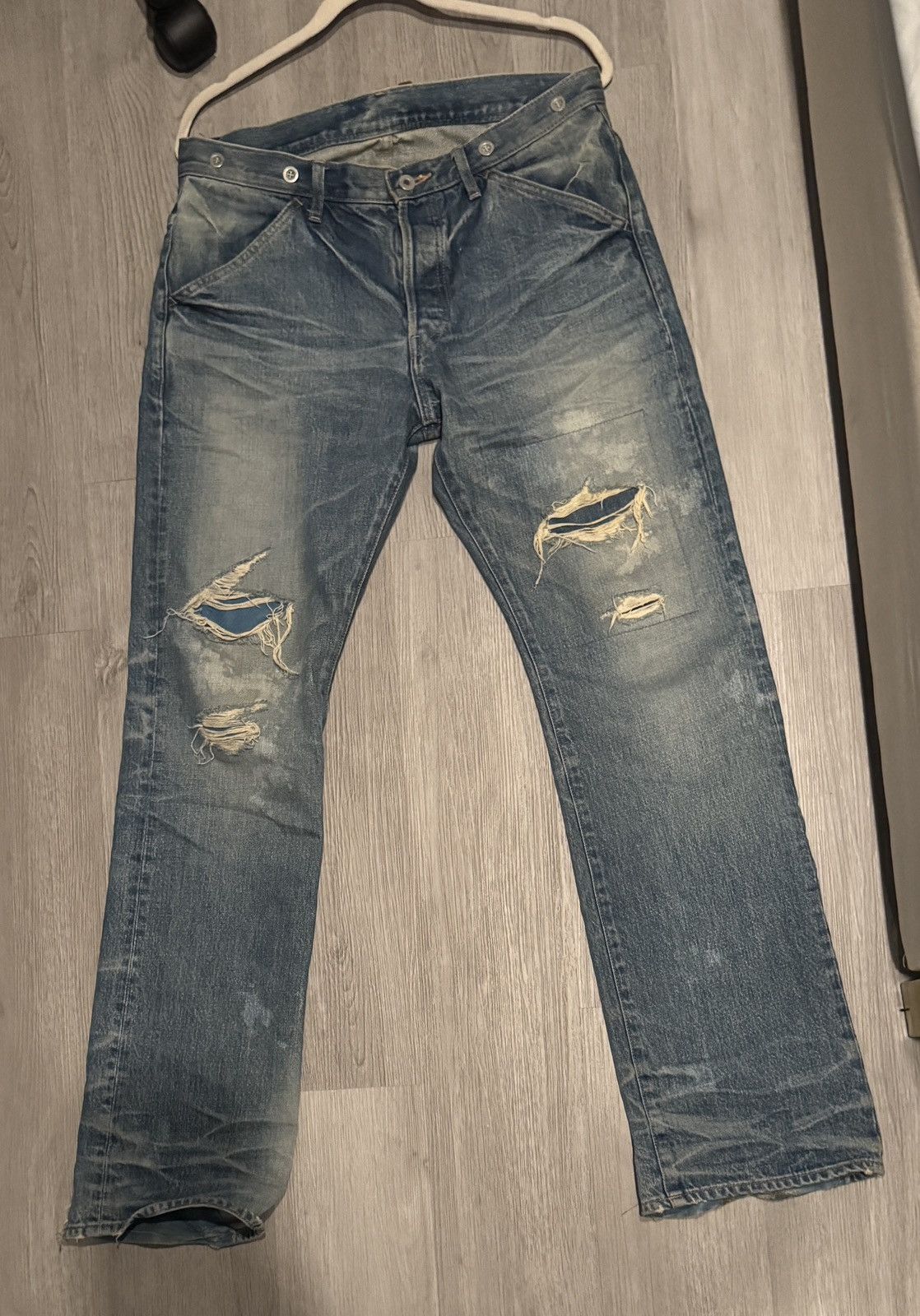 パンツ BACKLASH DIRTY SARROUEL DENIM Men's Isamu Katayama Backlash Denim | Grailed
