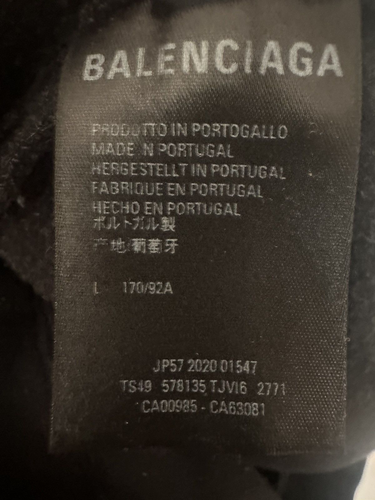 Balenciaga Balenciaga Languages Hoodie Size US L / EU 52-54 / 3 - 5 Thumbnail