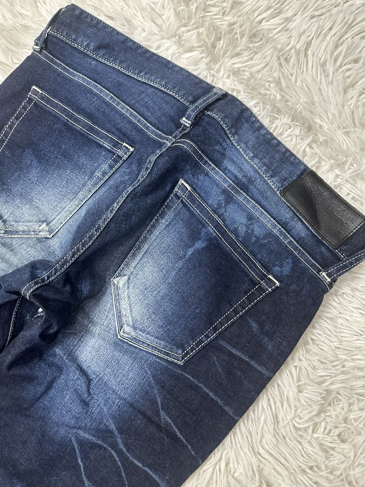 If Six Was Nine rare 00s japanese brand vanquish skinny denim jeans Size US 35 - 6 Thumbnail