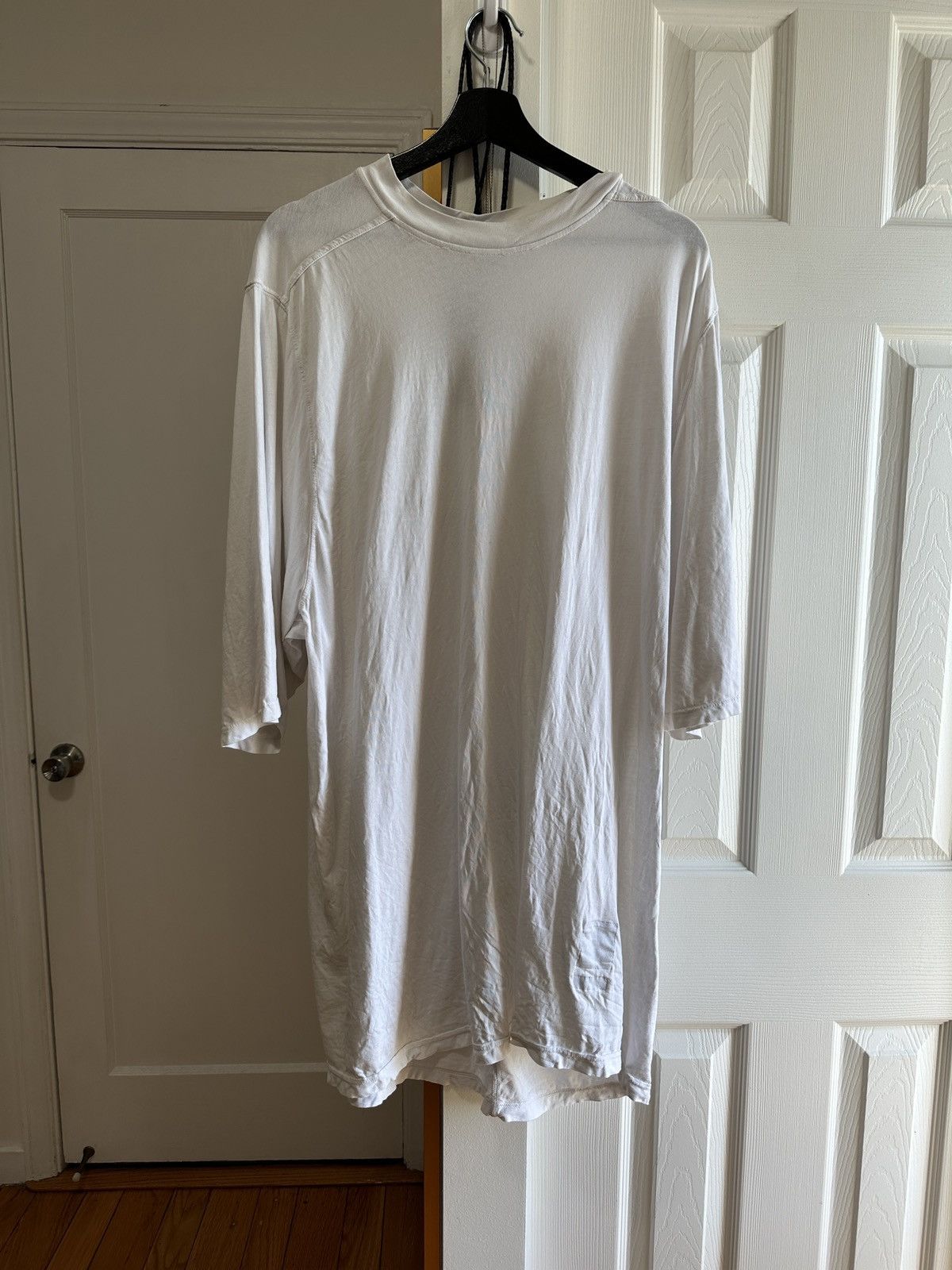 Image of Rick Owens Jumbo Tee in White, Men's (Size 2XL)