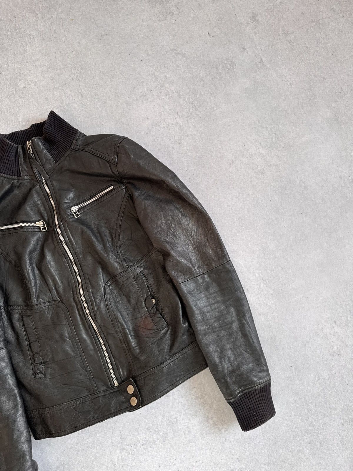 If Six Was Nine Y2K Avant-Garde Miss Sixty Style Vintage Distressed Jacket Size S / US 4 / IT 40 - 3 Thumbnail