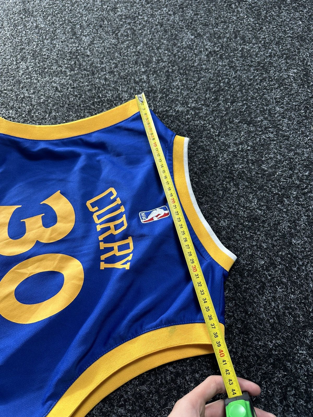 Adidas × NBA × Vintage 🚨 Adidas Golden State Warriors Curry #30 Jersey Basketball Size US L / EU 52-54 / 3 - 8 Thumbnail