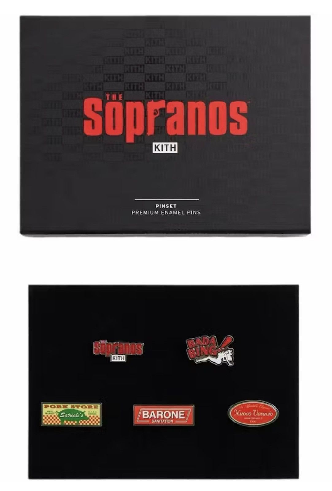 Kith Kith Sopranos Pin Set Size ONE SIZE - 1 Thumbnail