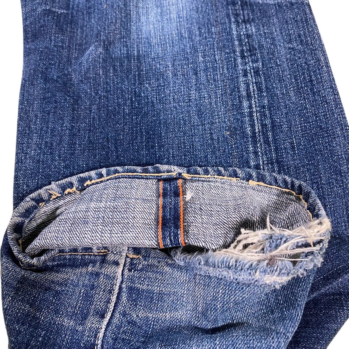If Six Was Nine × Le Grande Bleu (L.G.B.) × OMNIGOD Omnigod Selvedge Jeans Doodle Design Size US 32 / EU 48 - 7 Thumbnail