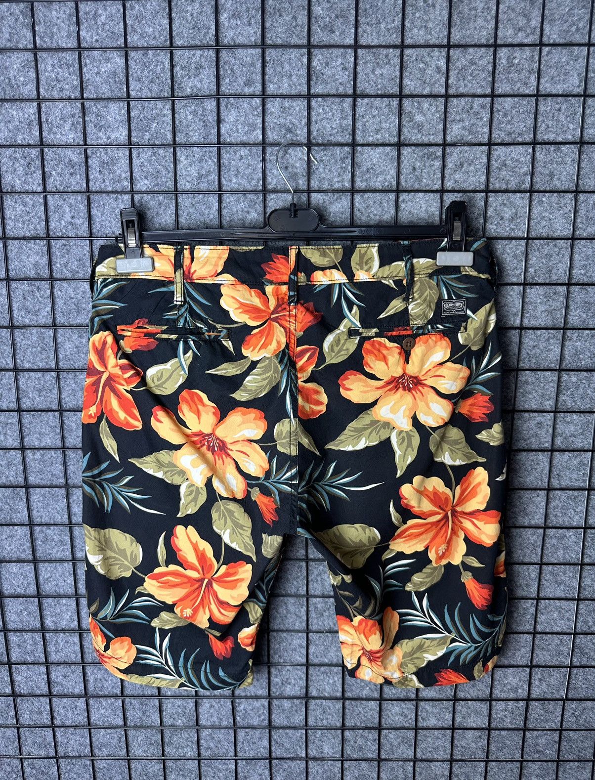 Denim & Supply Ralph Lauren × Ralph Lauren Ralph Lauren Denim Supply Streetwear Floral Shorts Size 32 Size US 32 / EU 48 - 6 Thumbnail