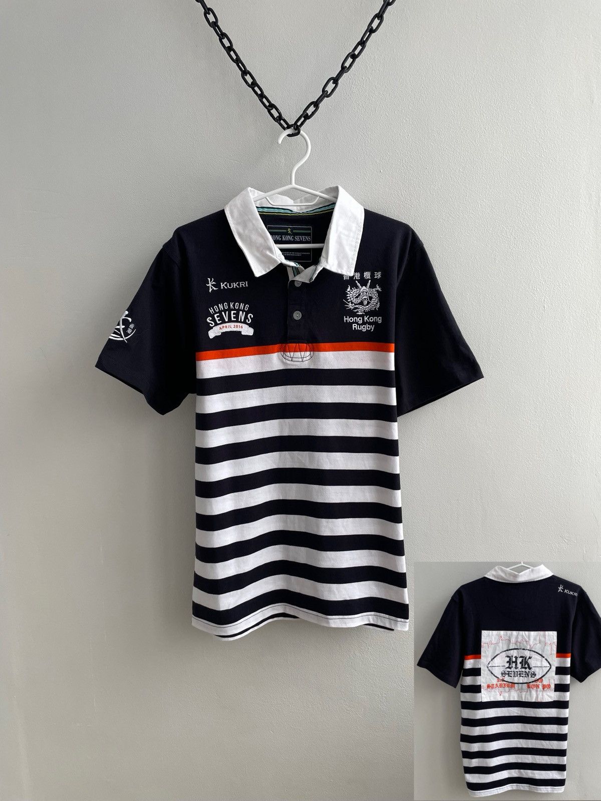 Vintage Hong Kong Kukri Sevens 2016 Rugby Shirt Jersey Japan Style Size US M / EU 48-50 / 2 - 1 Thumbnail