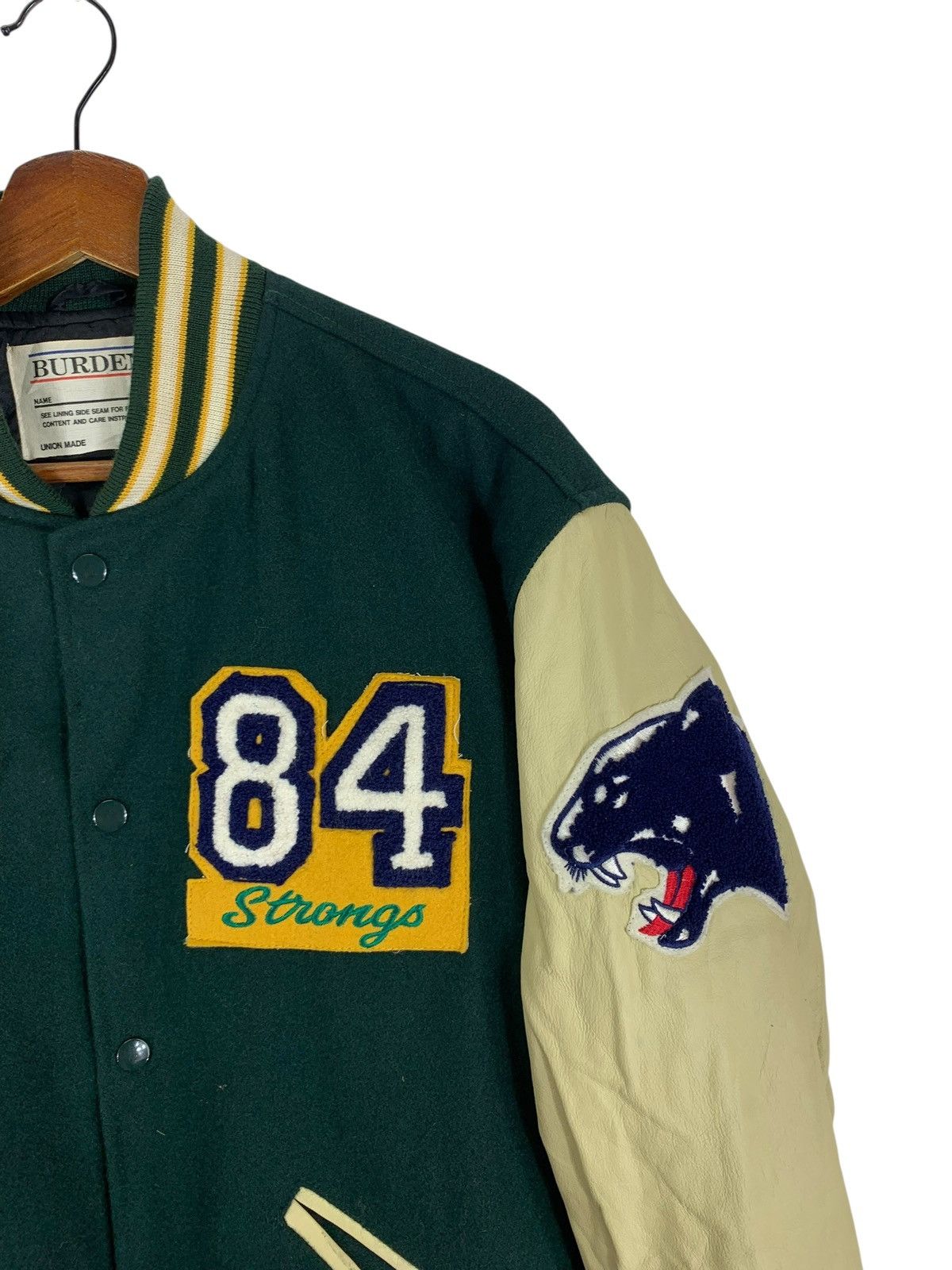Vintage VINTAGE BURDEN UNION MADE VARSITY JACKET Size US M / EU 48-50 / 2 - 6 Thumbnail
