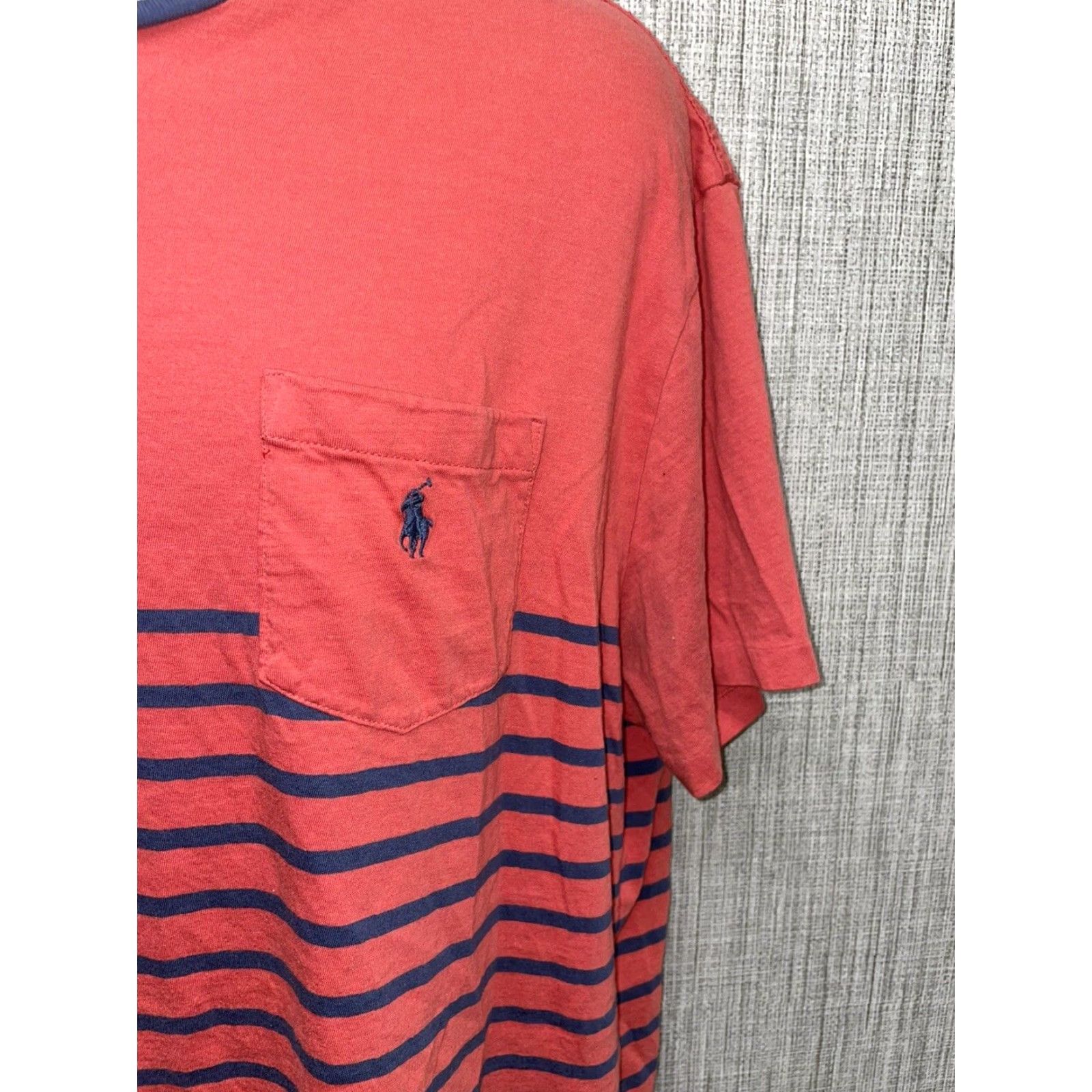 Polo Ralph Lauren Polo Ralph Lauren T-Shirt Red XL Men Classic Fit Shirt Mens XL Red Online Value Done Size US XL / EU 56 / 4 - 3 Thumbnail