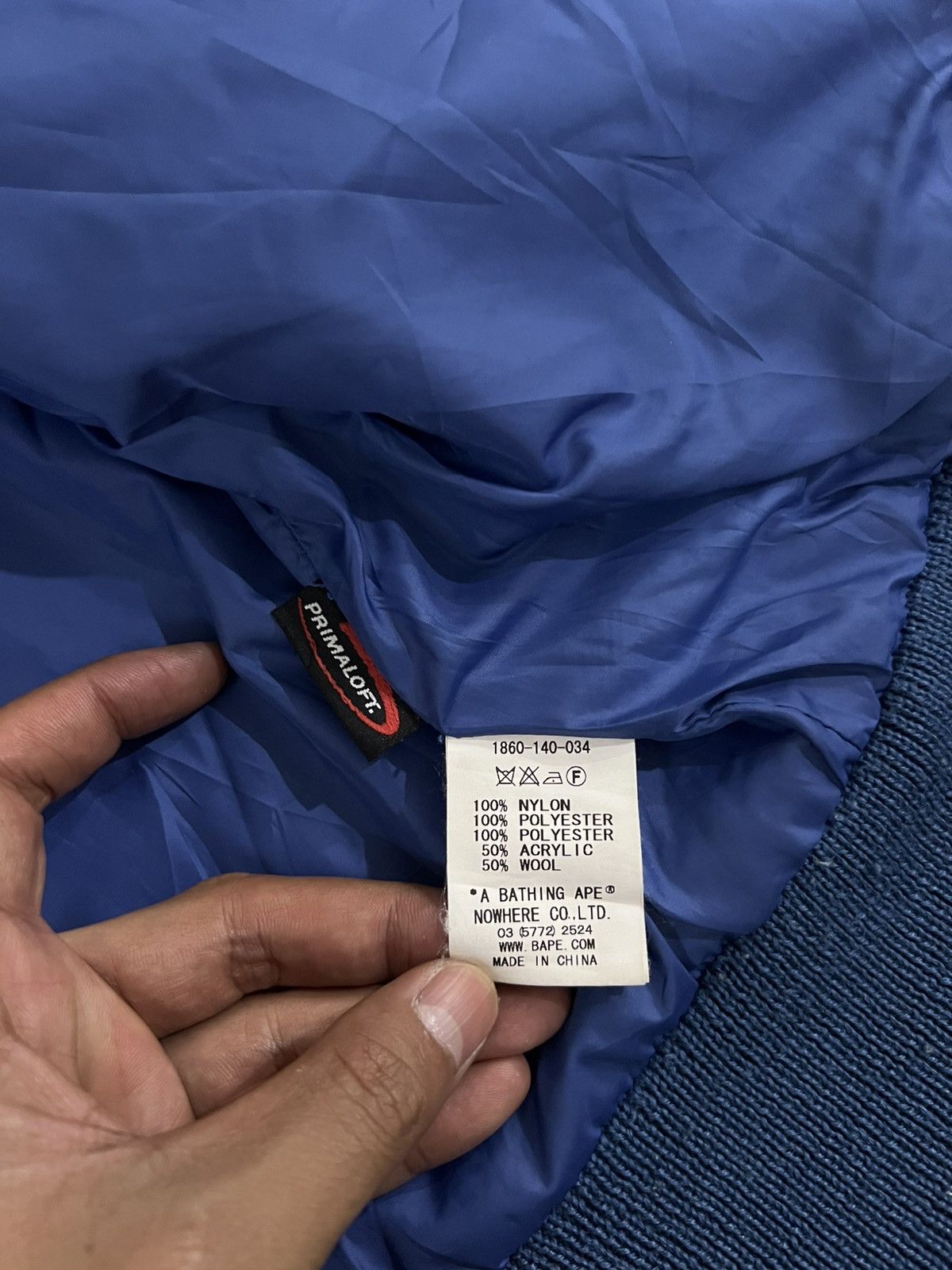 Bape Bape Busywork Primaloft Bomber Jacket Size US M / EU 48-50 / 2 - 9 Thumbnail