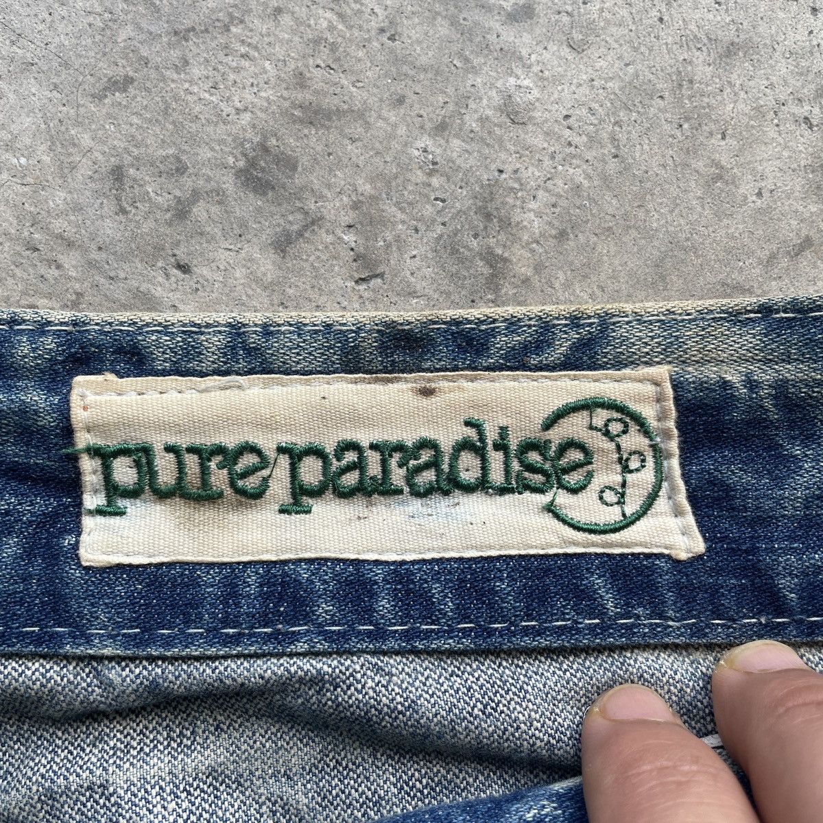Japanese Brand × Jean RARE💥 Vintage Japanese RUSTY SUPER FLARE Jeans Denim Pants Size US 35 - 8 Thumbnail