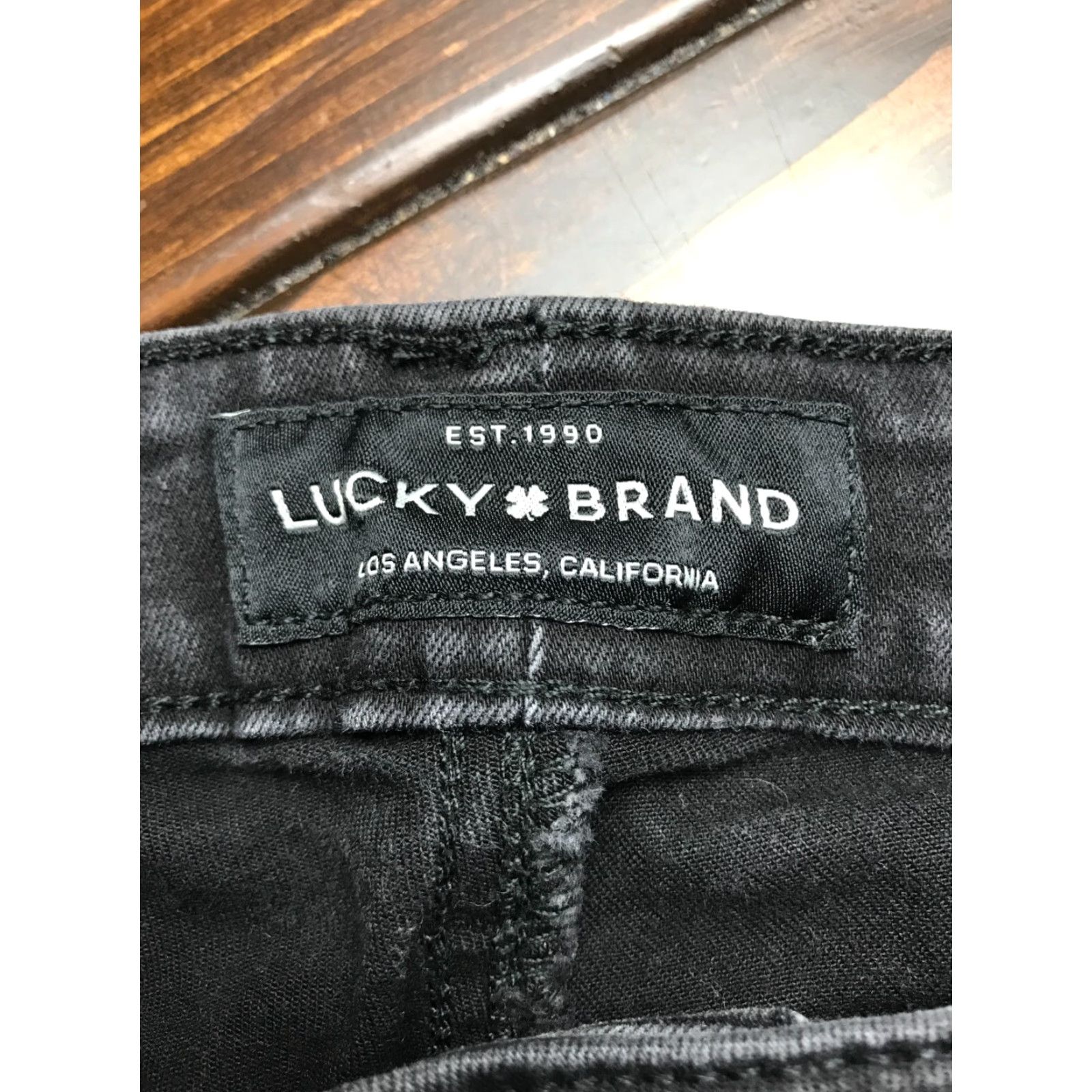 Lucky Brand Lucky Brand Denim Jeans Women's 0/25 Ankle Black Low Rise Lolita Skinny Jeans Size 25" / US 0 / IT 36 - 3 Thumbnail