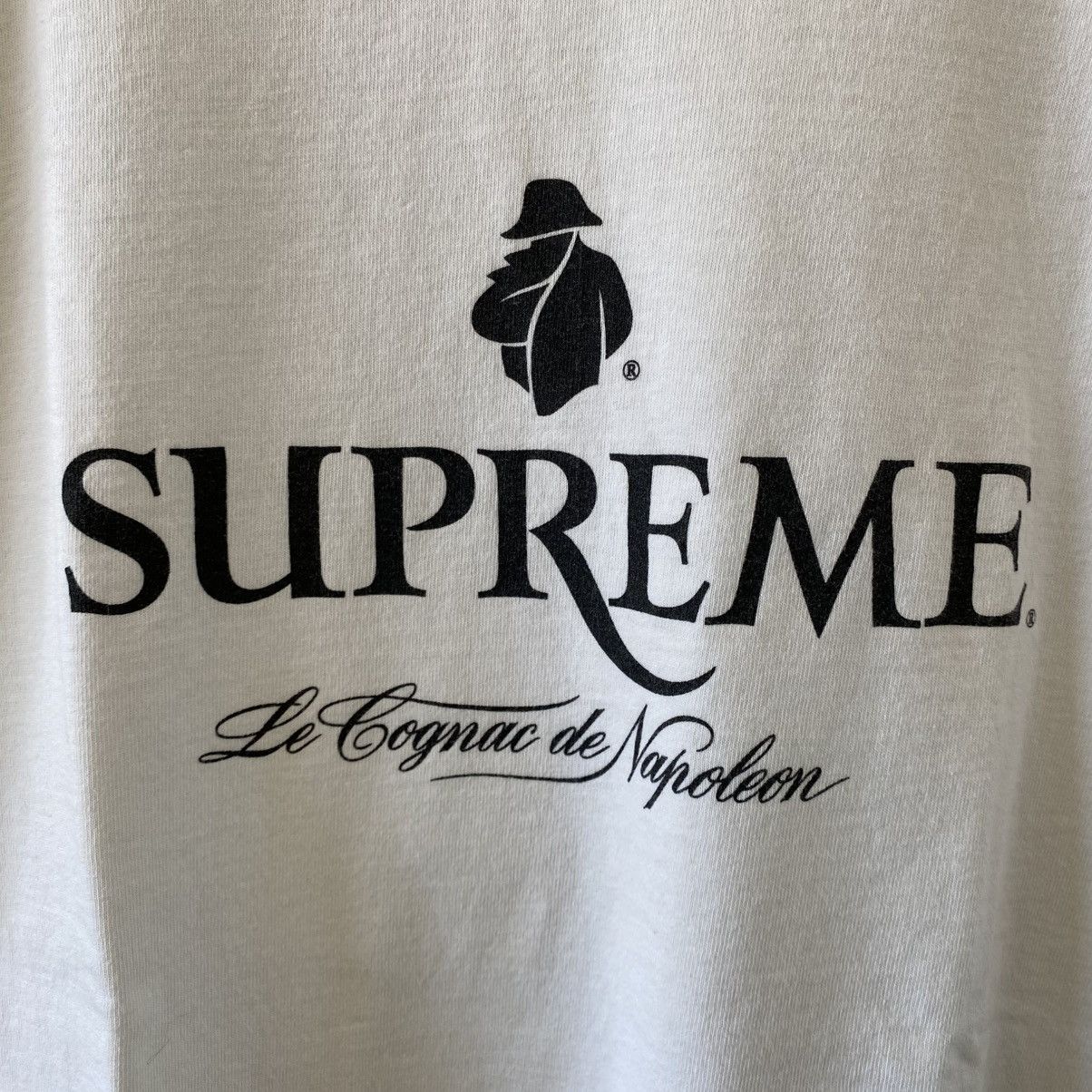 Supreme Vintage Supreme Cognac Courvoisier T-Shirt White 2008 Size US L / EU 52-54 / 3 - 3 Thumbnail