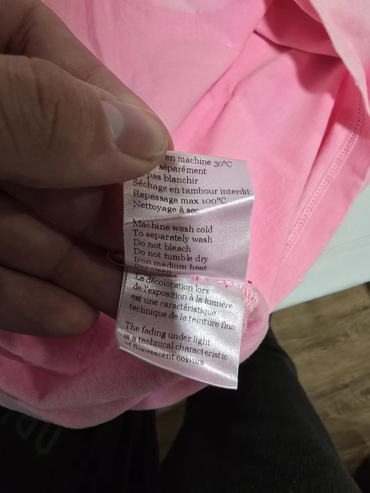 Balmain BALMAIN Paris Pink Distressed T-Shirt — SS2010 Collection Size US M / EU 48-50 / 2 - 6 Thumbnail