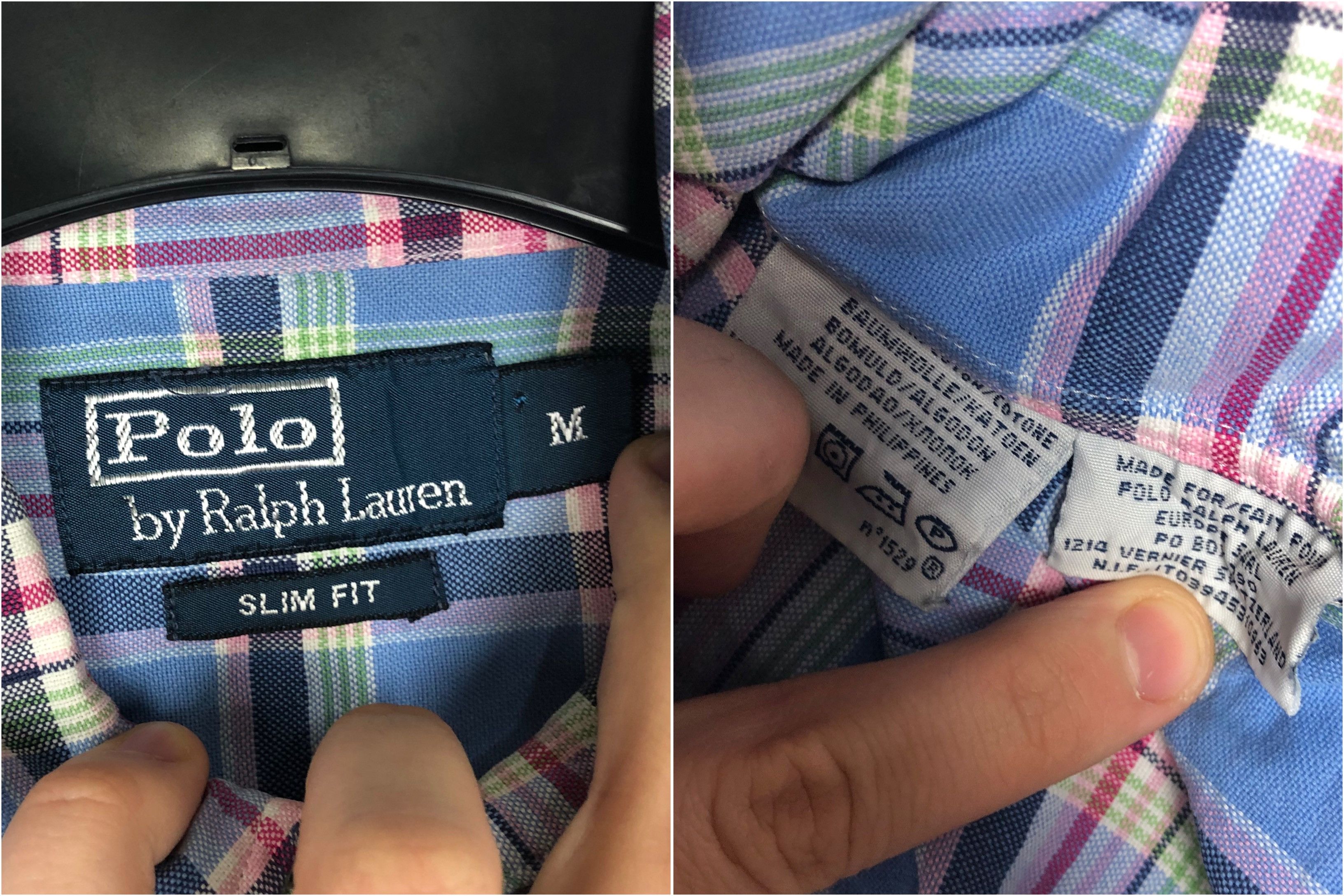 Polo Ralph Lauren Polo Ralph Lauren Vintage Check Shirt Slim Fit size M Size US M / EU 48-50 / 2 - 7 Thumbnail