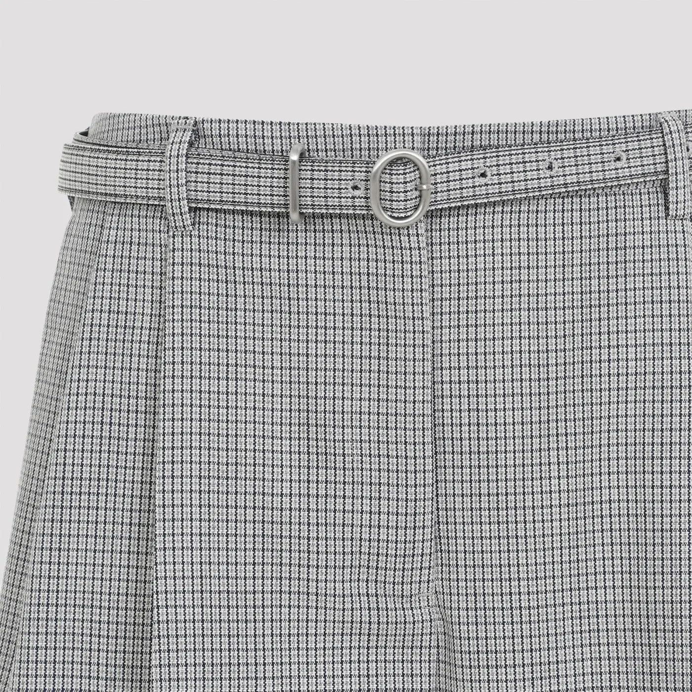 Jil Sander o1y1025 Casual Pant in Light Gray Size 27" / US 4 / IT 40 - 3 Thumbnail