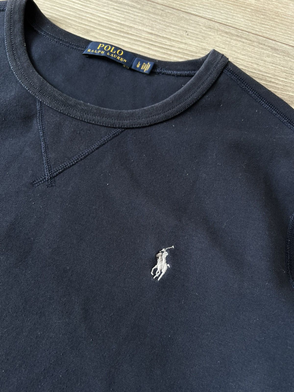 Polo Ralph Lauren × Ralph Lauren ‼️Polo Ralph Lauren RL New Collection Knit Logo Sweatshirt‼️ Size US L / EU 52-54 / 3 - 12 Thumbnail