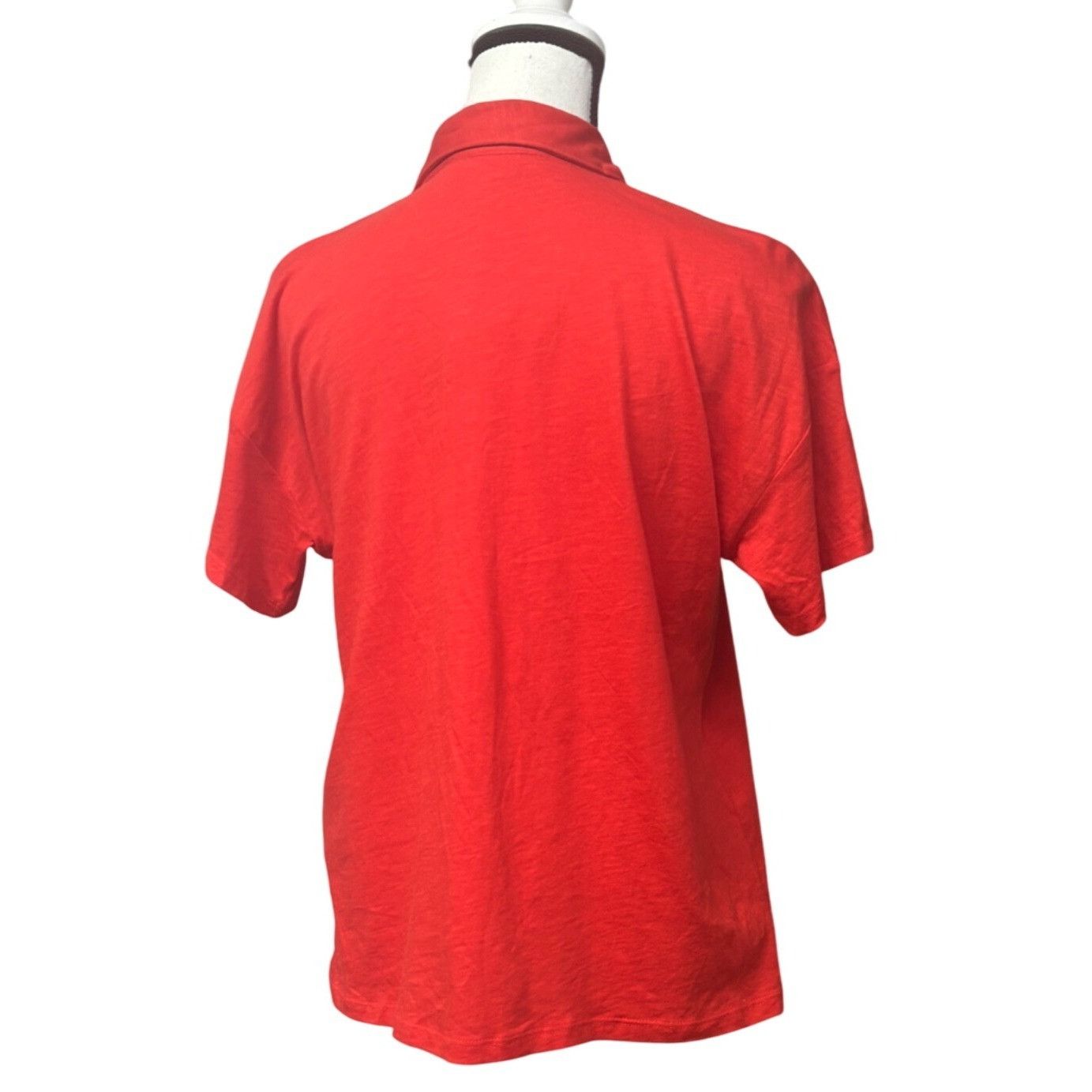Style & Co Style & Co Women's Short-Sleeve Polo Shirt, Red, Sz. M Size M / US 6-8 / IT 42-44 - 3 Thumbnail