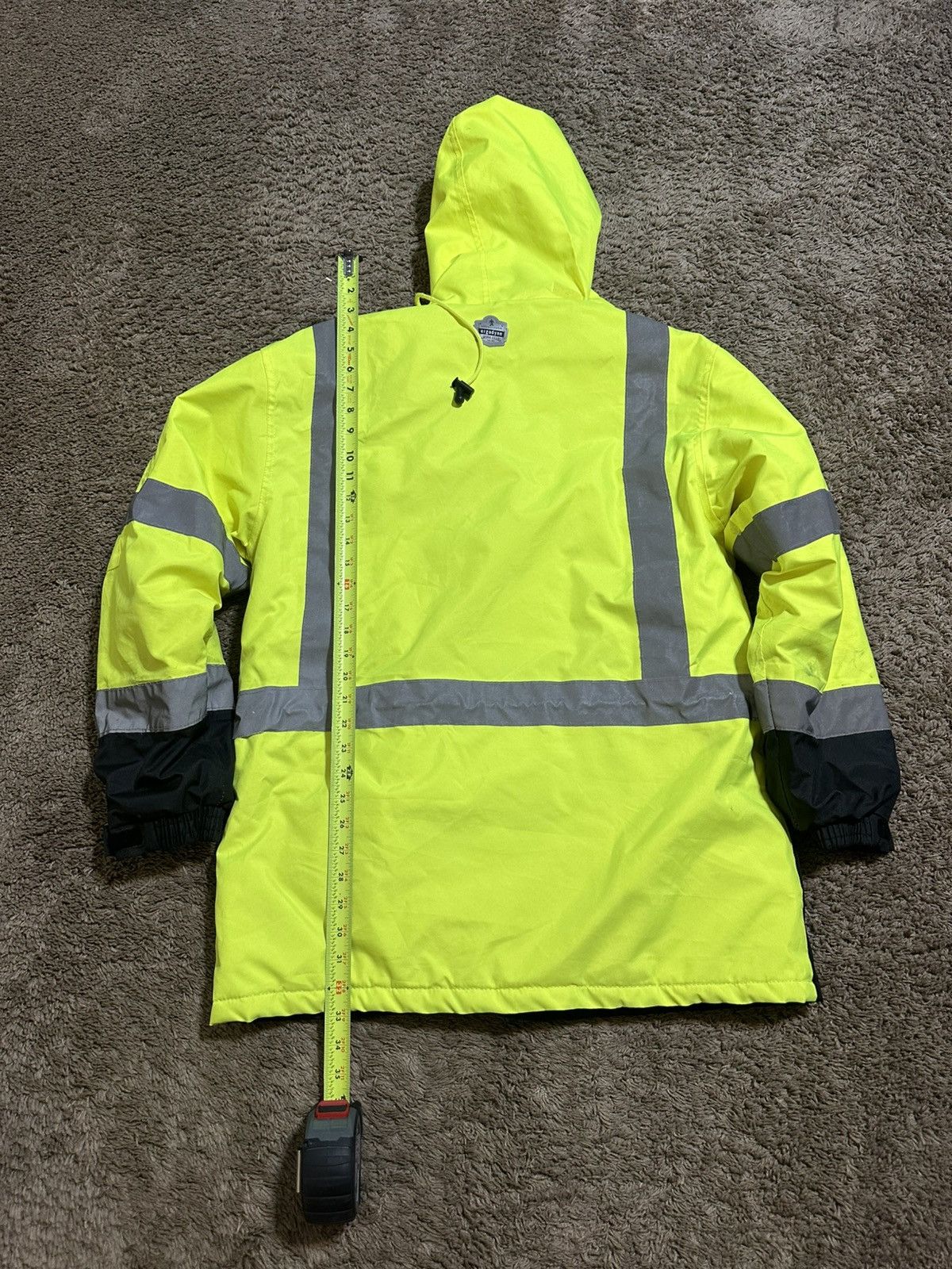 Anti Social Social Club Vintage USPS safety Parka “reflective” jacket 00s medium Size US M / EU 48-50 / 2 - 9 Thumbnail