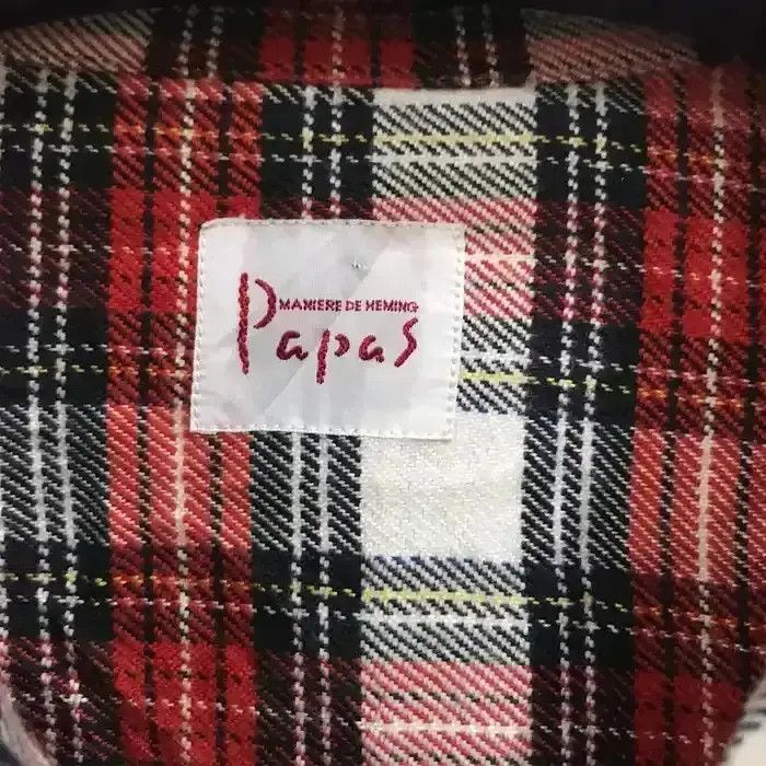 Flannel Japanese Brand Papas Plaid Tartan Flannel Shirt Size US L / EU 52-54 / 3 - 4 Thumbnail