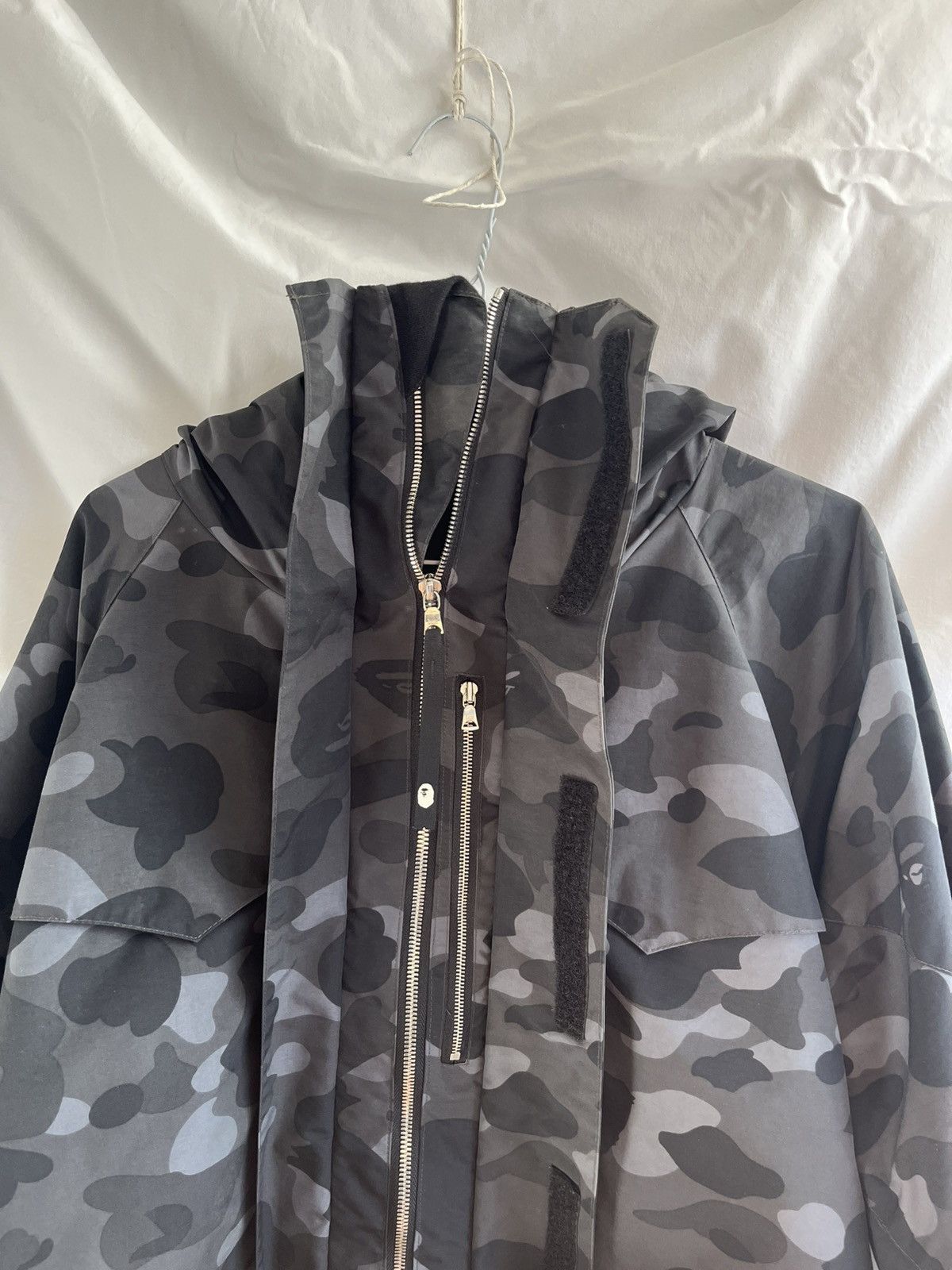 Bape Black camo snowboard jacket Size US M / EU 48-50 / 2 - 4 Thumbnail