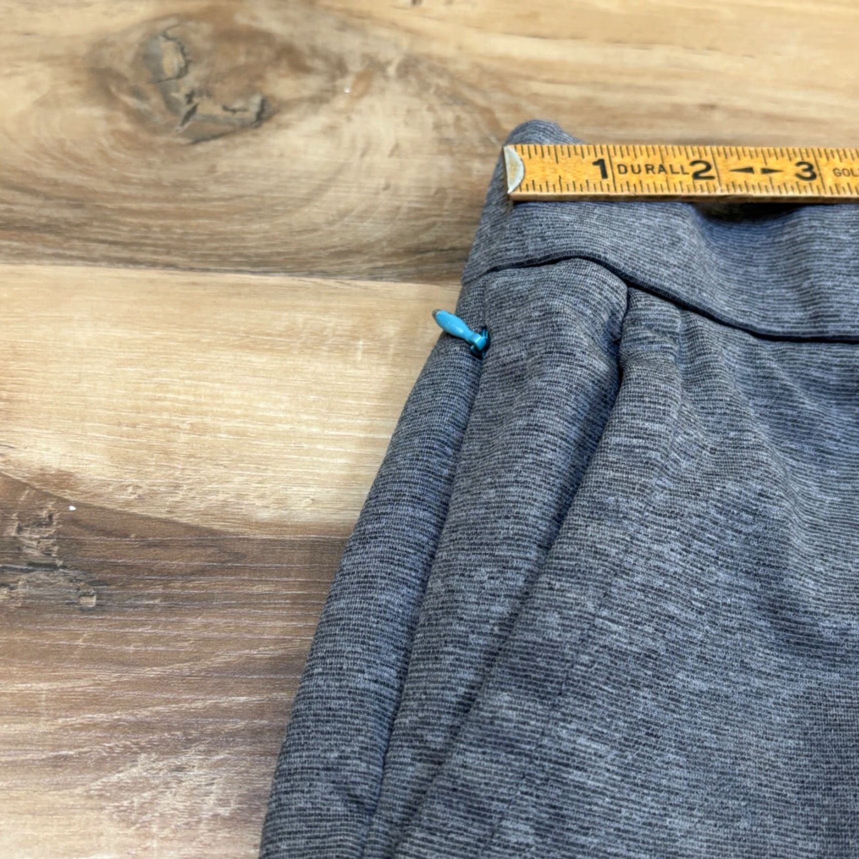 Bonobos Bonobos Pants Mens Small Short Heather Gray Travel Jogger Drawstring Slim Tapered 26in Inseam Gray Size US 29 - 7 Thumbnail