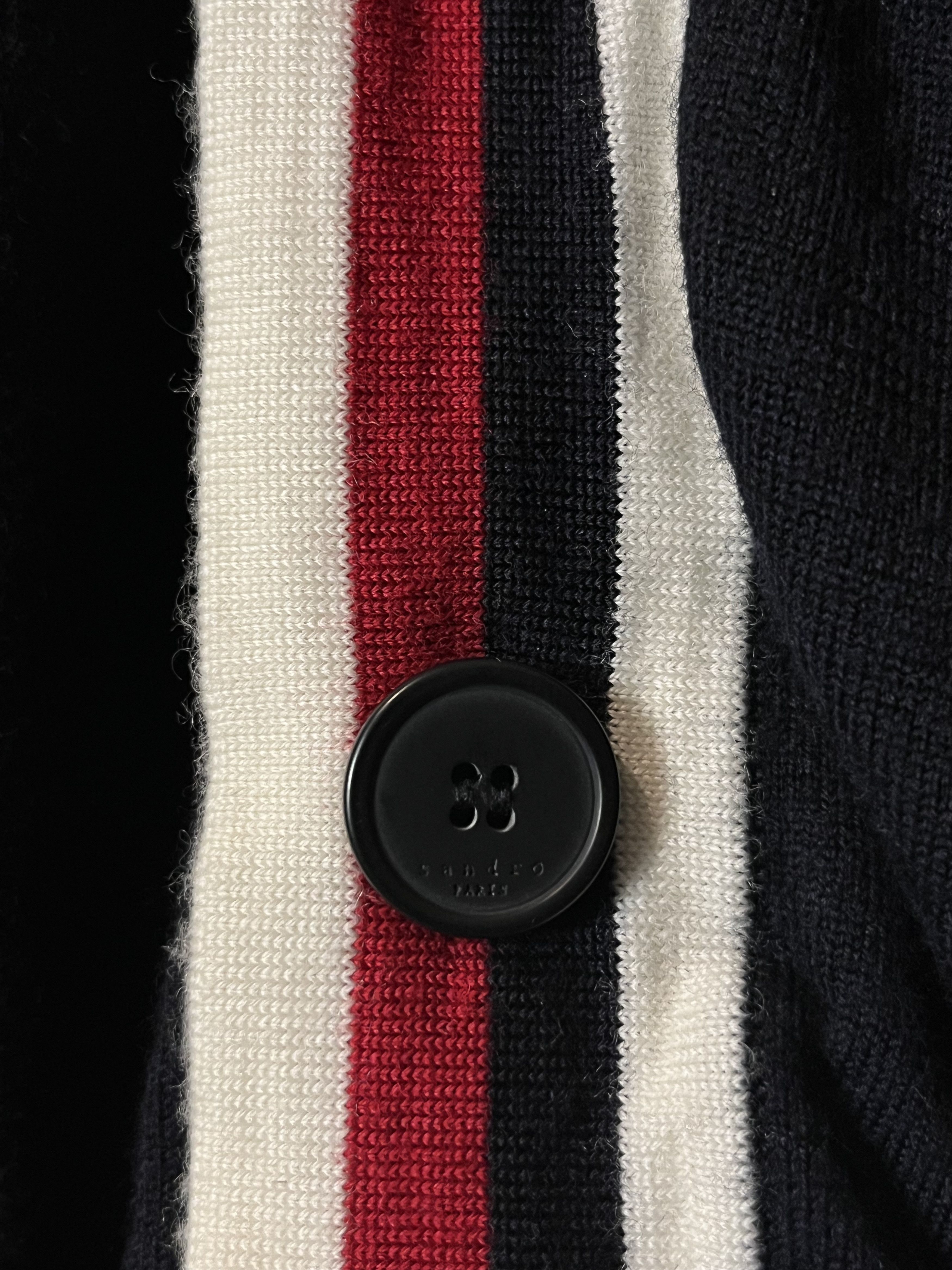 Designer × Sandro Sandro Wool Cardigan Size M / US 6-8 / IT 42-44 - 4 Thumbnail