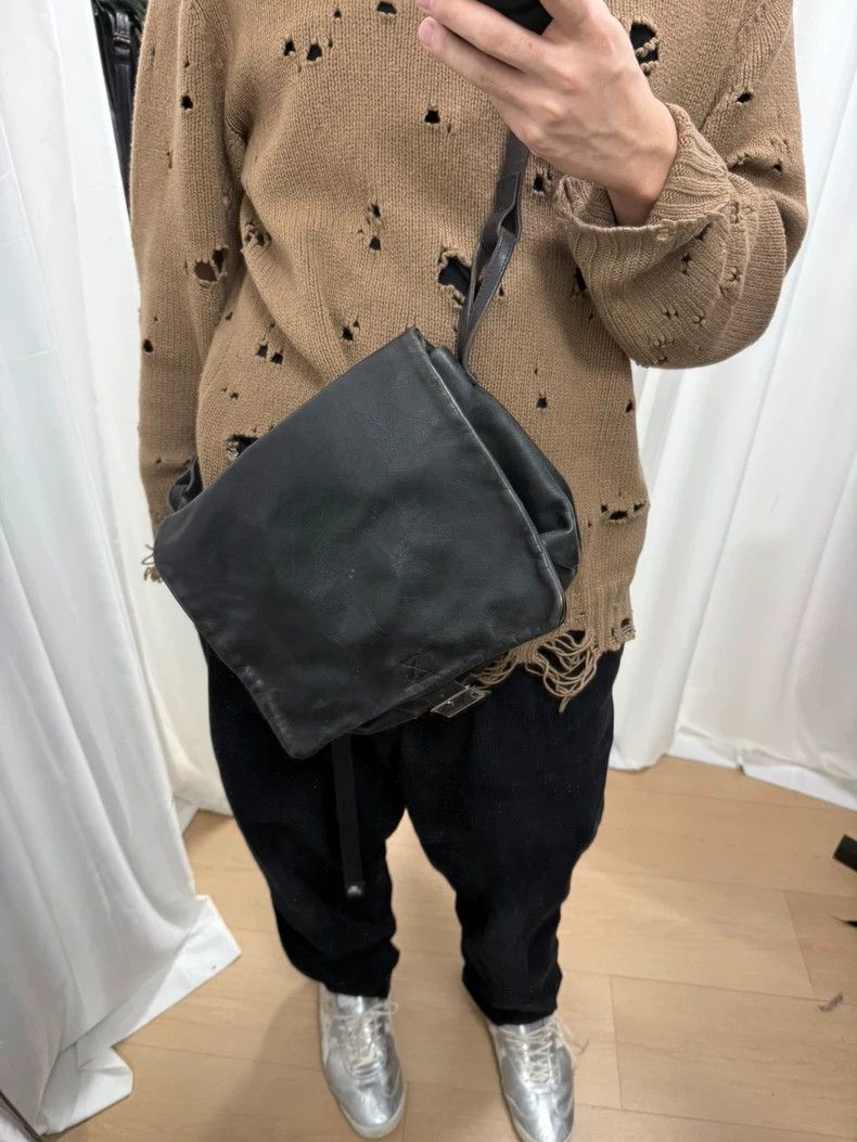 Yohji Yamamoto Yohji Yamamoto Cowhide satchel bag 2503-Nextarrow Size ONE SIZE - 7 Thumbnail