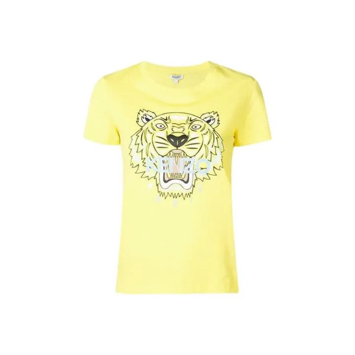 Kenzo Kenzo Colorful Tiger Print Short Sleeve T-Shirt 0079 Size M / US 6-8 / IT 42-44 - 1 Thumbnail