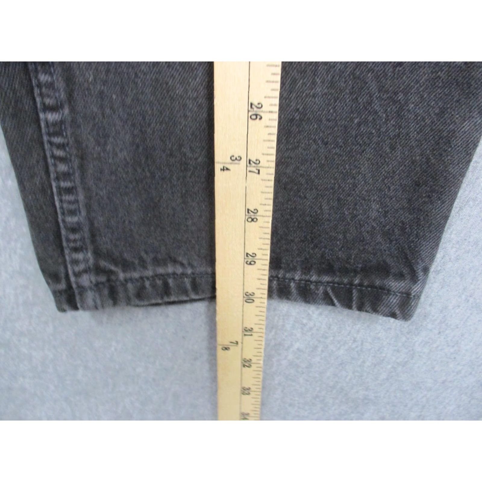 Levi's VINTAGE Levi's 545 Jeans Mens 38x30 Black Loose Fit Tapered Leg Made in USA 90s Denim Size US 38 / EU 54 - 5 Thumbnail
