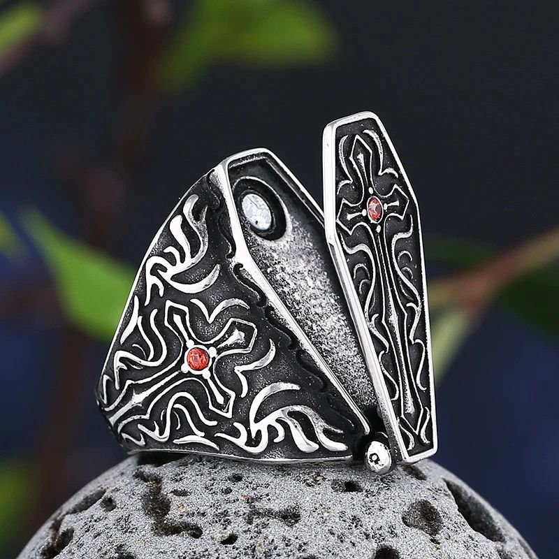 Japanese Brand × Jewelry × Vintage Vampire's Coffin Ring Size ONE SIZE - 5 Thumbnail