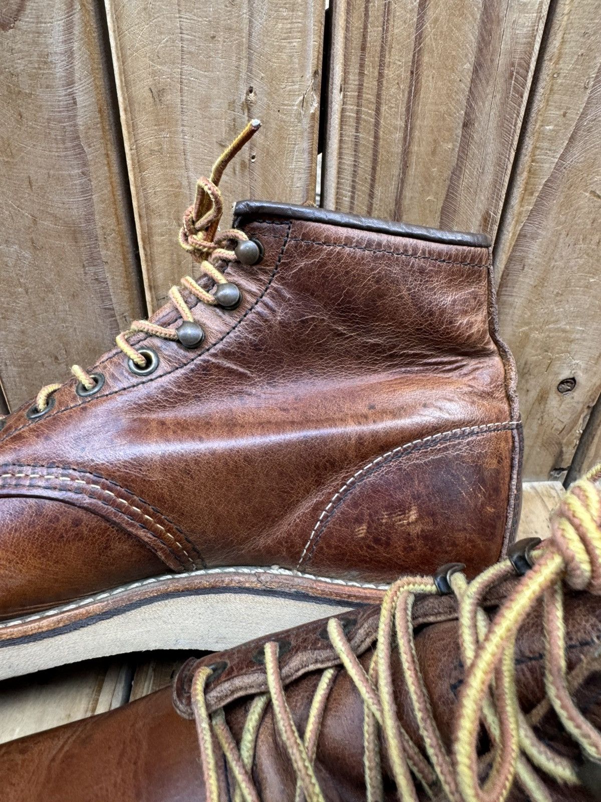 Red Wing Red Wing 2950 Rover Brown Rough and Tough leather boots US 8 Size US 8 / EU 41 - 15 Thumbnail