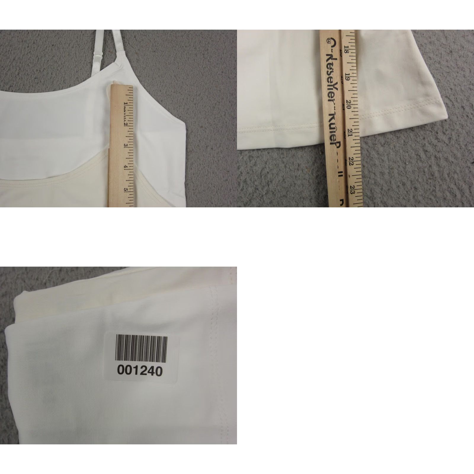 Coldwater Creek Vintage Coldwater Creek Tank Shirt Womens XS White Beige Lot of 2 Size XS / US 0-2 / IT 36-38 - 8 Thumbnail