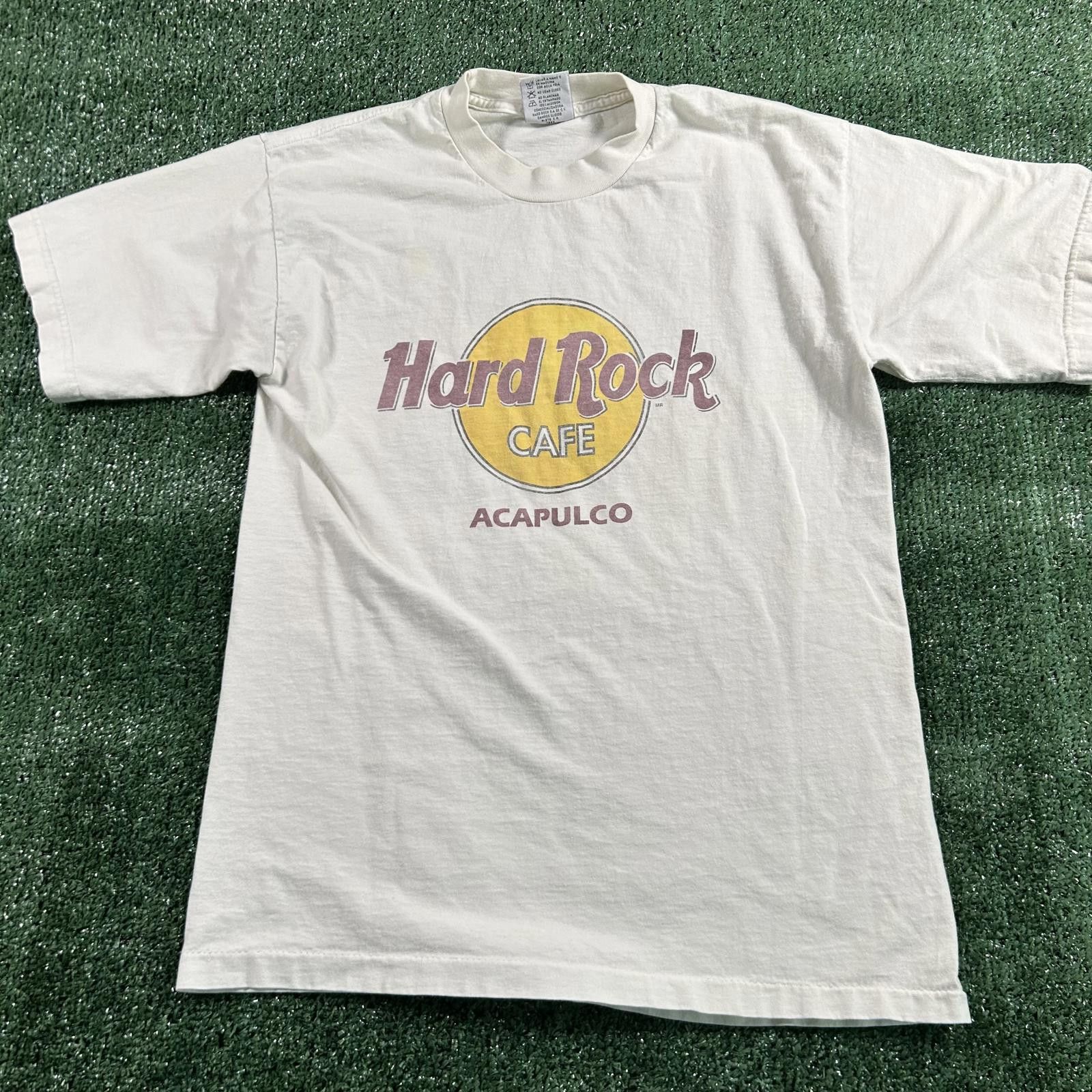 Hard Rock Cafe Vintage Hard Rock Cafe Acapulco T-Shirt size m Size ONE SIZE - 1 Thumbnail
