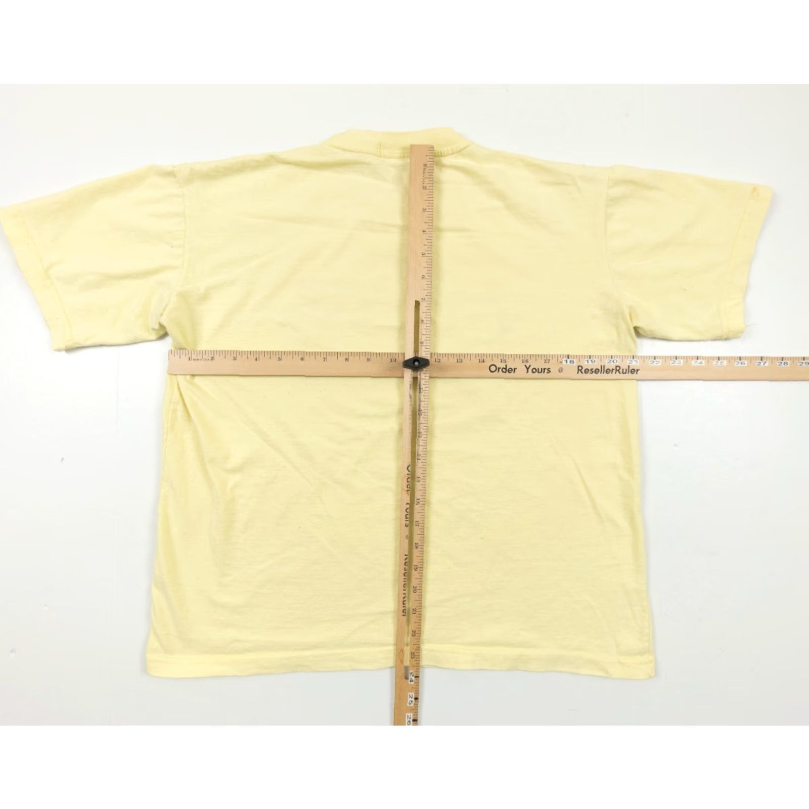 Vintage VINTAGE Giordano Shirt Adult Medium Yellow Short Sleeve 90s Graphic Tee Mens Size US M / EU 48-50 / 2 - 6 Thumbnail