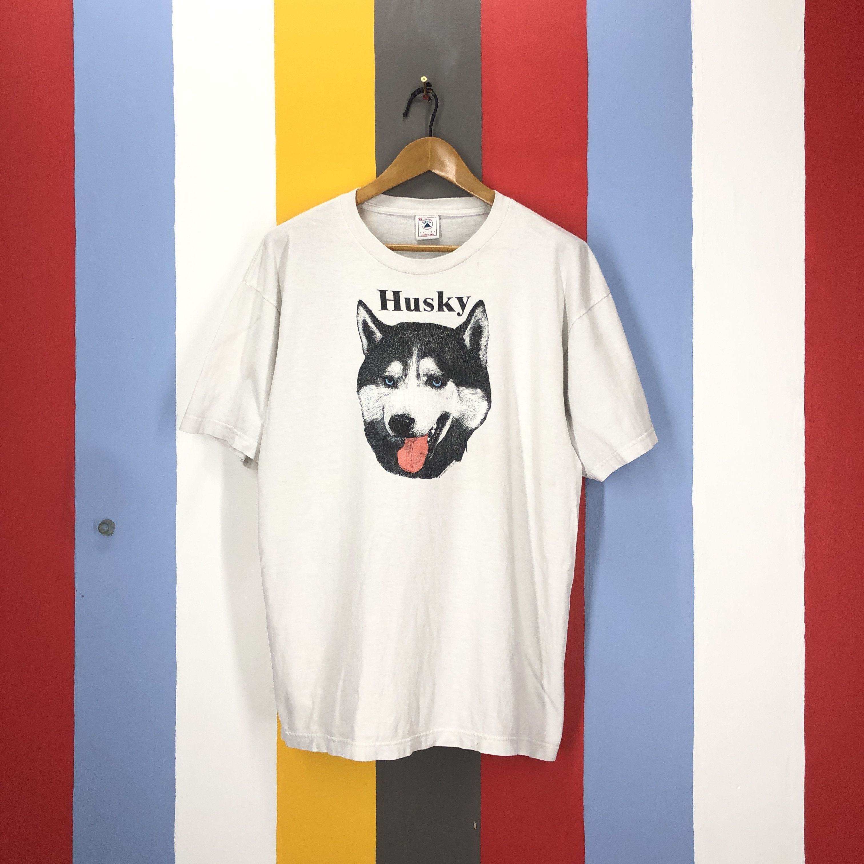 Delta 90s HUSKY by Teletrend Cols Oh Bremo T Shirt #1584/01 Size US XL / EU 56 / 4 - 1 Thumbnail