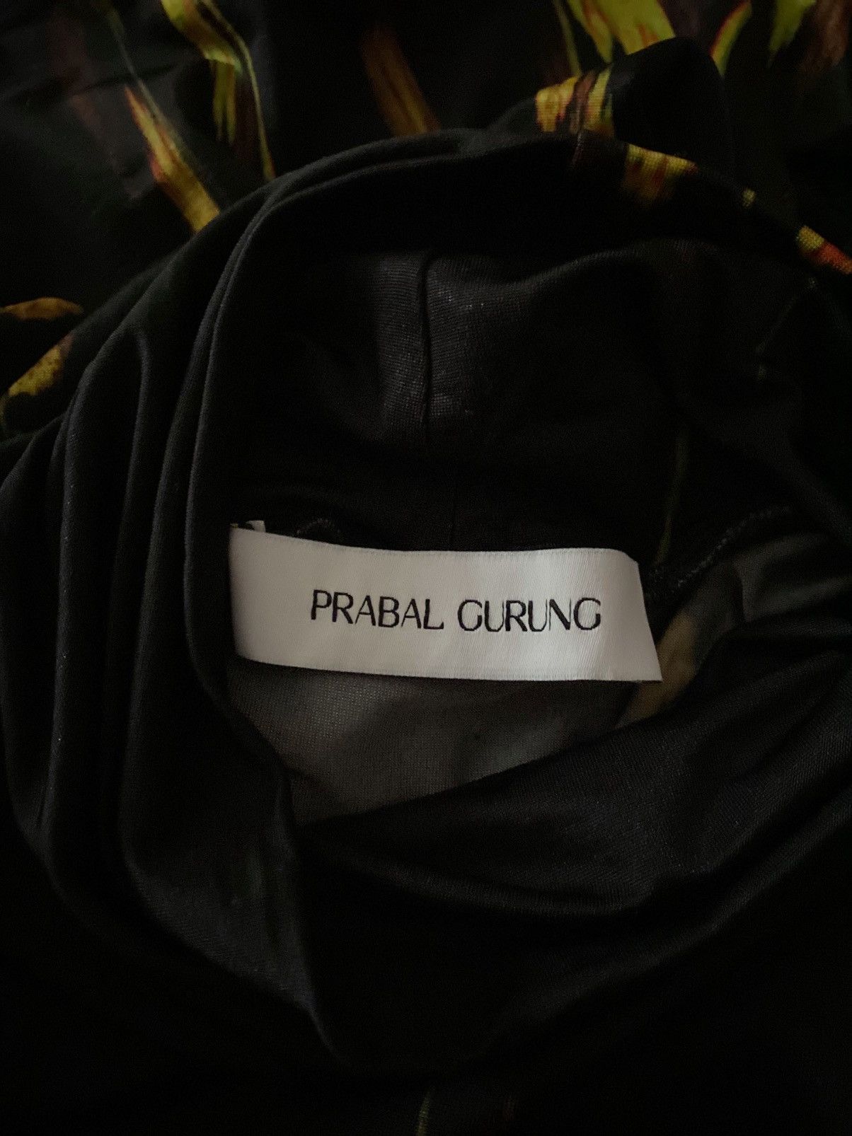 Prabal Gurung PRABAL GURUNG Women’s Abstract Floral Turtleneck Top size M Size M / US 6-8 / IT 42-44 - 6 Thumbnail