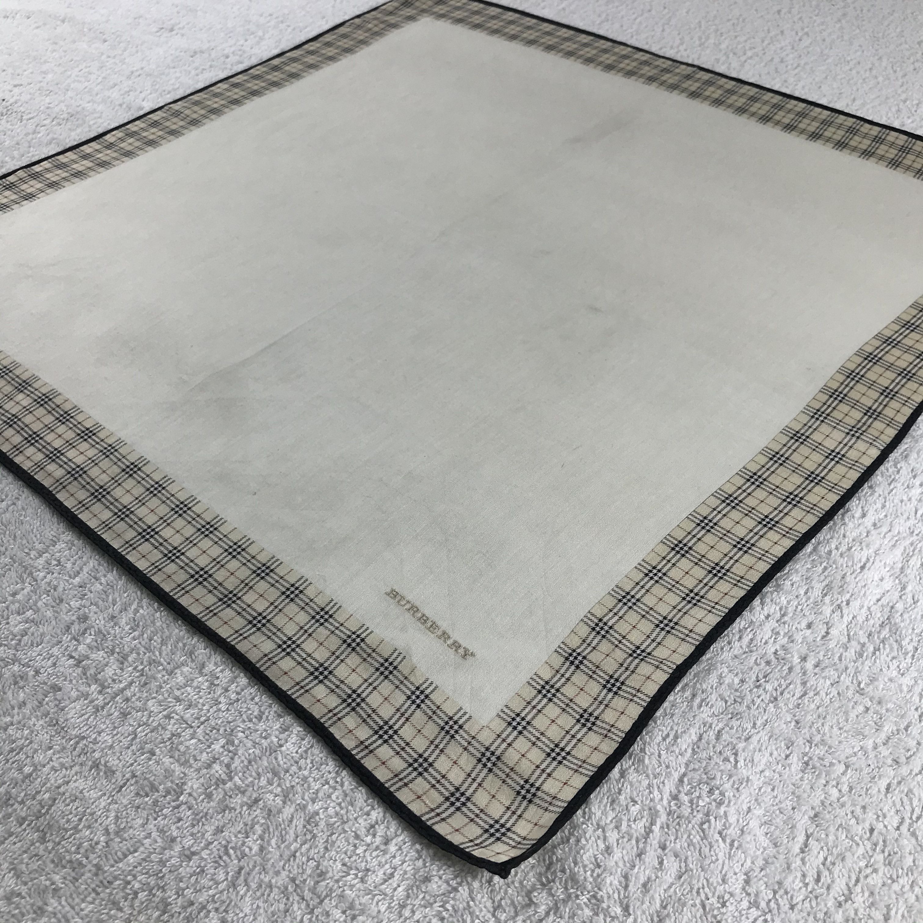 Burberry × Vintage Burberry Handkerchief / Neckerchief / Bandana Size ONE SIZE - 4 Thumbnail