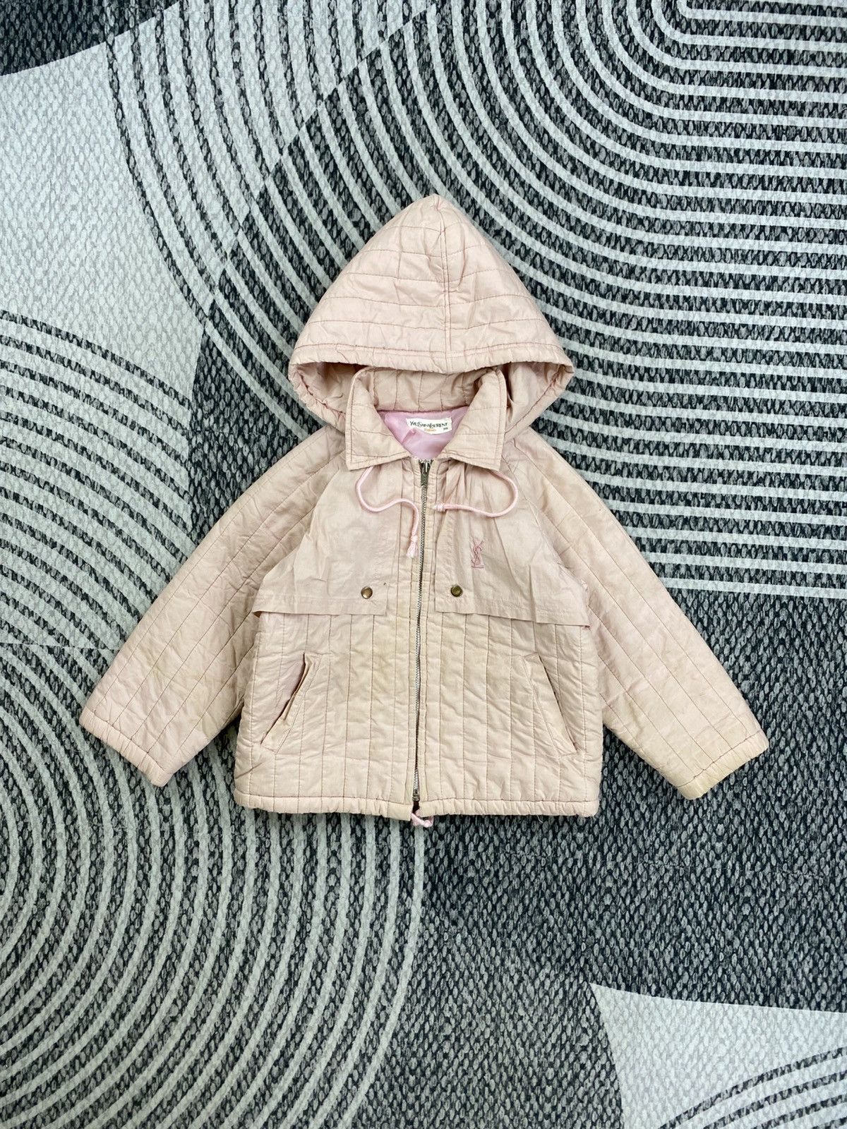 Yves Saint Laurent Vintage YvesSaintLaurent Quilted Jacket For Kids Size XXS / US 00 / IT 34 - 1 Thumbnail