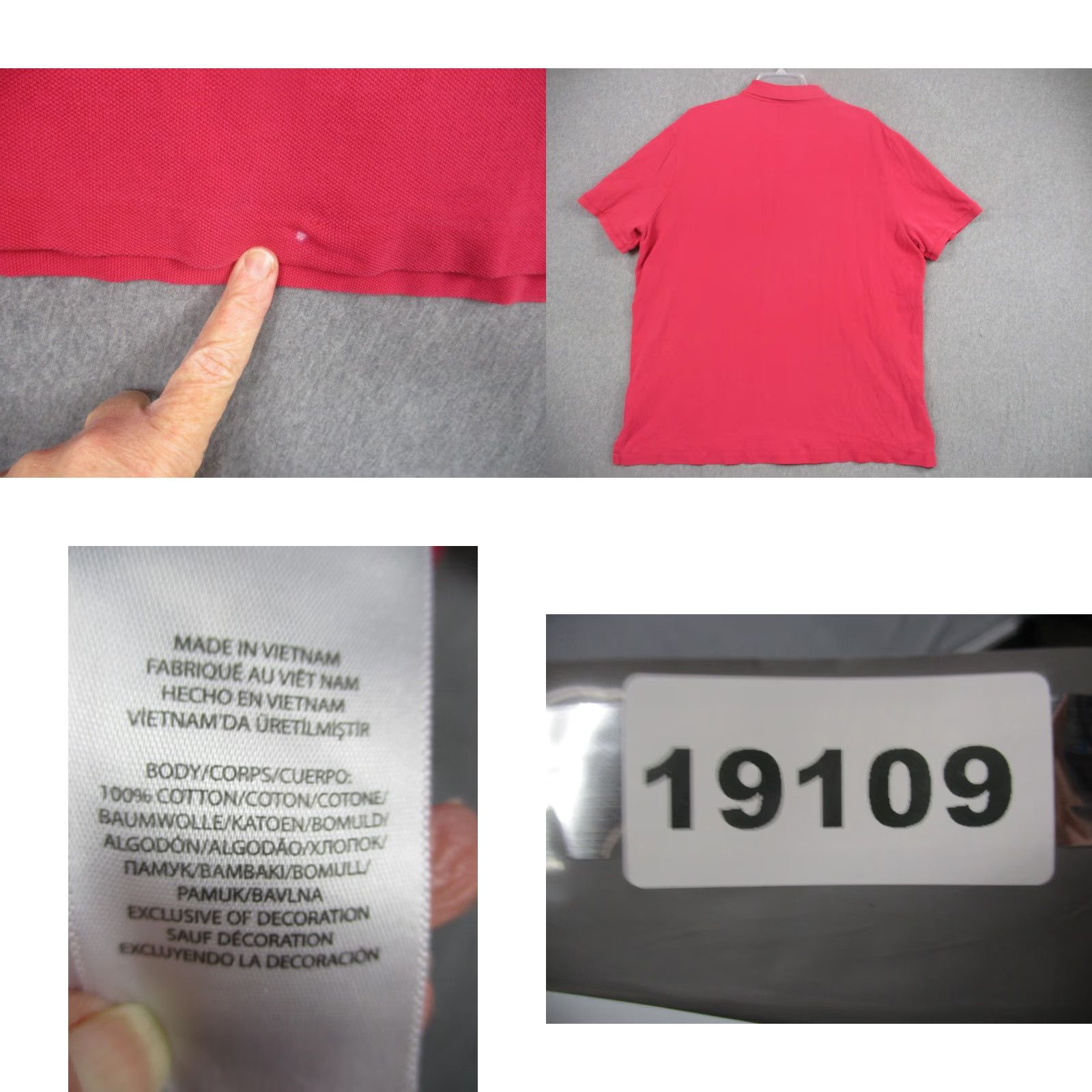 Polo Ralph Lauren Polo Ralph Lauren Polo Shirt Mens XL Pink Classic Fit RL-93 Pocket Logo Size US XL / EU 56 / 4 - 8 Thumbnail