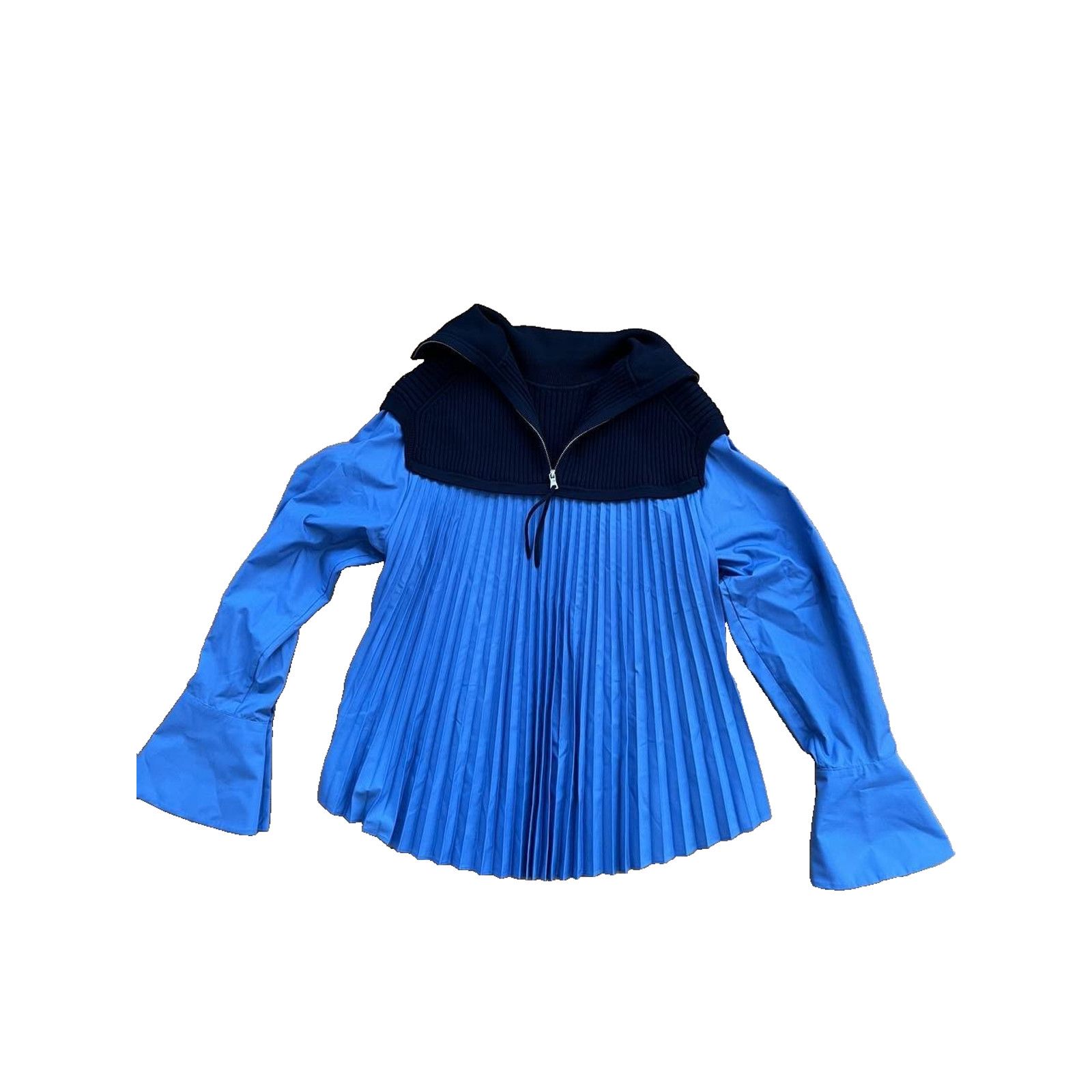 Jonathan SIMKHAI Women Zip Blue Medium A000877