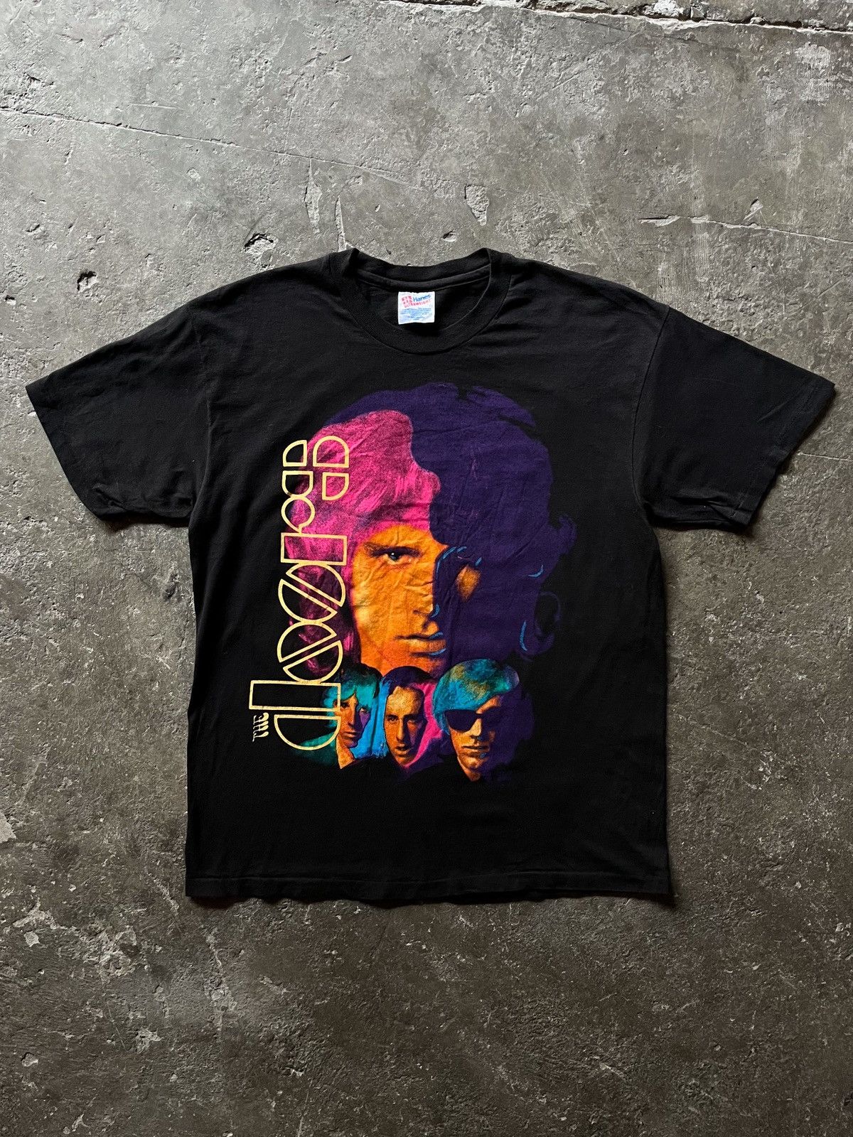 Hanes Vintage the doors “No one here gets out alive” tee Size US L / EU 52-54 / 3 - 1 Thumbnail