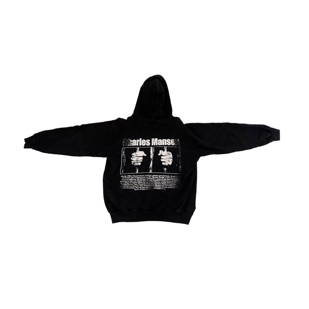 Vintage Superficial x Charles Manson hoodie Size US L / EU 52-54 / 3 - 1 Thumbnail