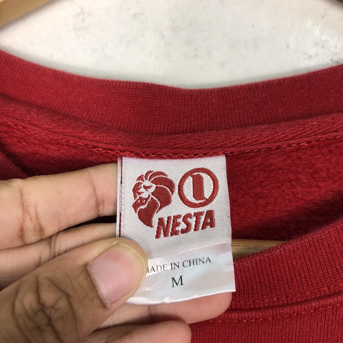 Japanese Brand × Vintage Rare NESTA sweatshirt 90S streetwear Vintage Size US M / EU 48-50 / 2 - 12 Thumbnail