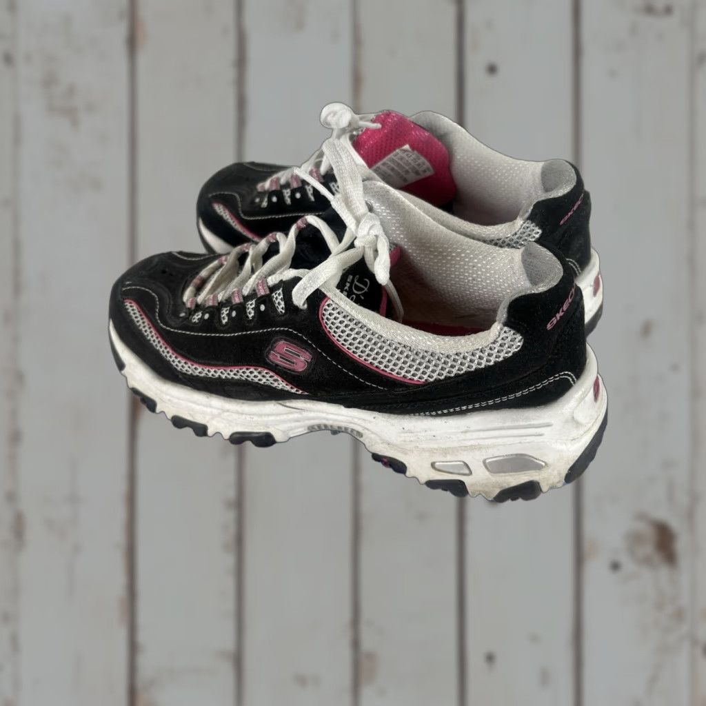 SKECHERS Skechers D’Lites Air Cooled Memory Foam Lace Up Sneakers Womens Size 7.5 Shoes Size US 8 / IT 38 - 1 Thumbnail