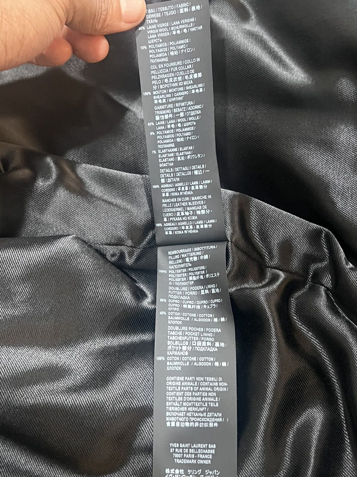 Saint Laurent Paris 19fw Saint Lauren Bomber Size US L / EU 52-54 / 3 - 8 Thumbnail