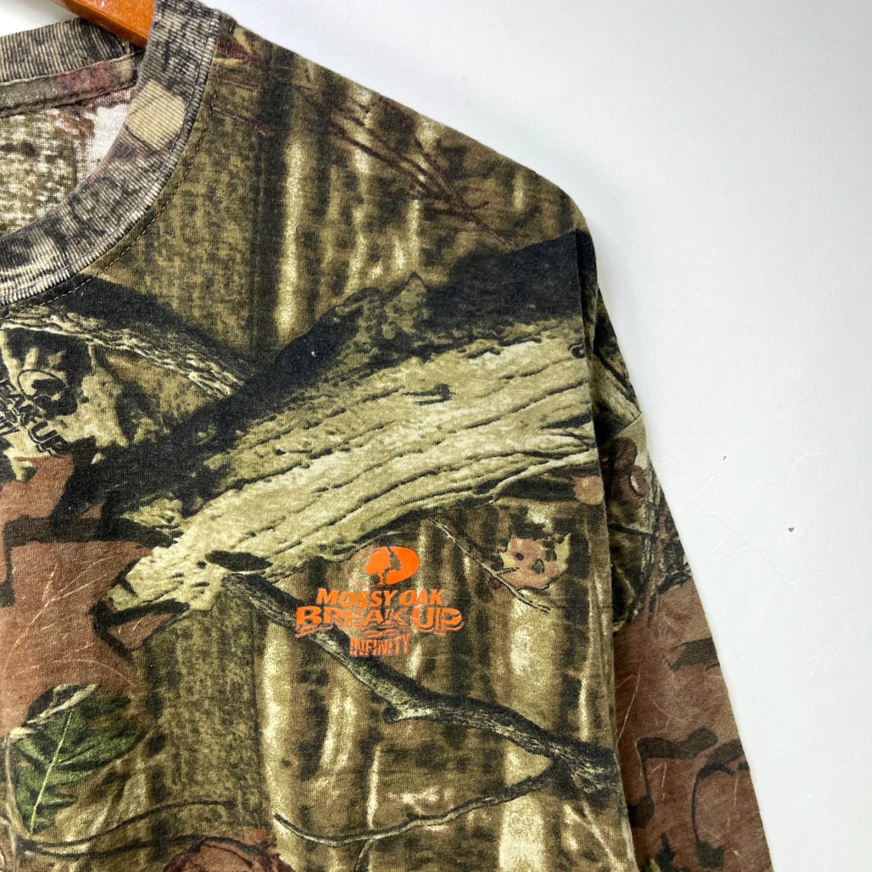 Vintage VINTAGE Mossy Oak Shirt Camouflage Long Sleeve XL Men Size US XL / EU 56 / 4 - 3 Thumbnail