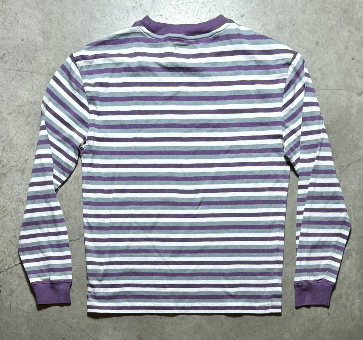 Guess × Vintage Guess Jeans Los Angeles Purple Striped Shirt sz LlS Size US S / EU 44-46 / 1 - 6 Thumbnail
