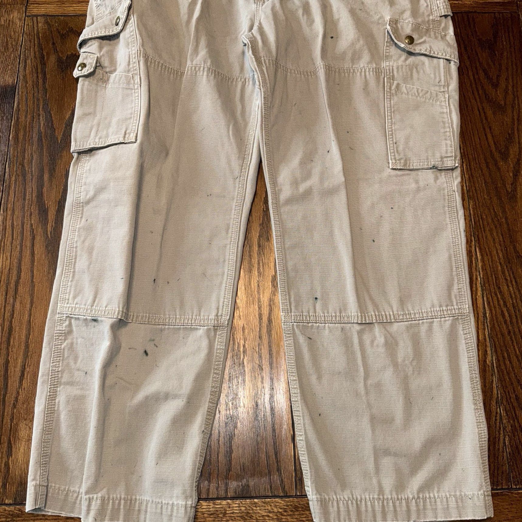 Carhartt Carhartt Pants Men’s 44x30 Cargo Ripstop Double Knee Relaxed Fit Work DES B342 Size US 44 / EU 60 - 2 Thumbnail