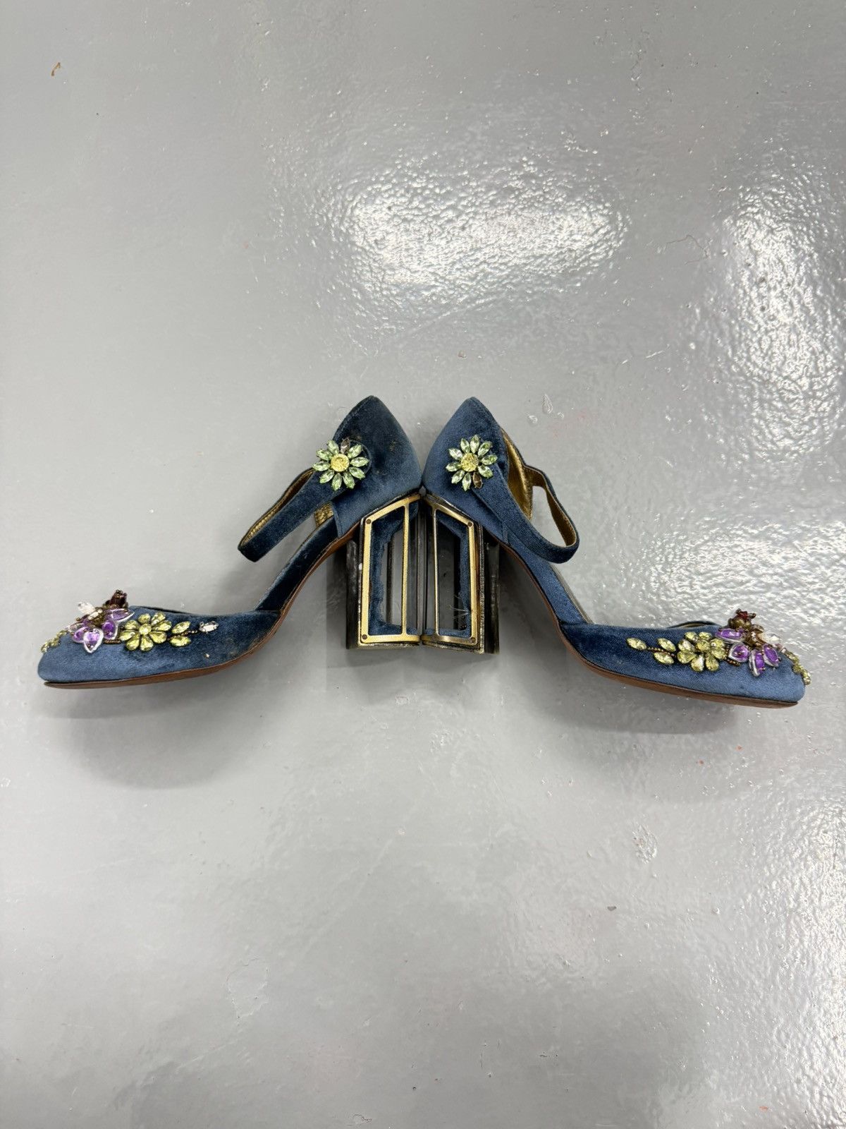 Dolce & Gabbana FW 2013 Dolce & Gabbana Embellishes Bird Cage Pumps Heels Size US 6 / IT 36 - 3 Thumbnail